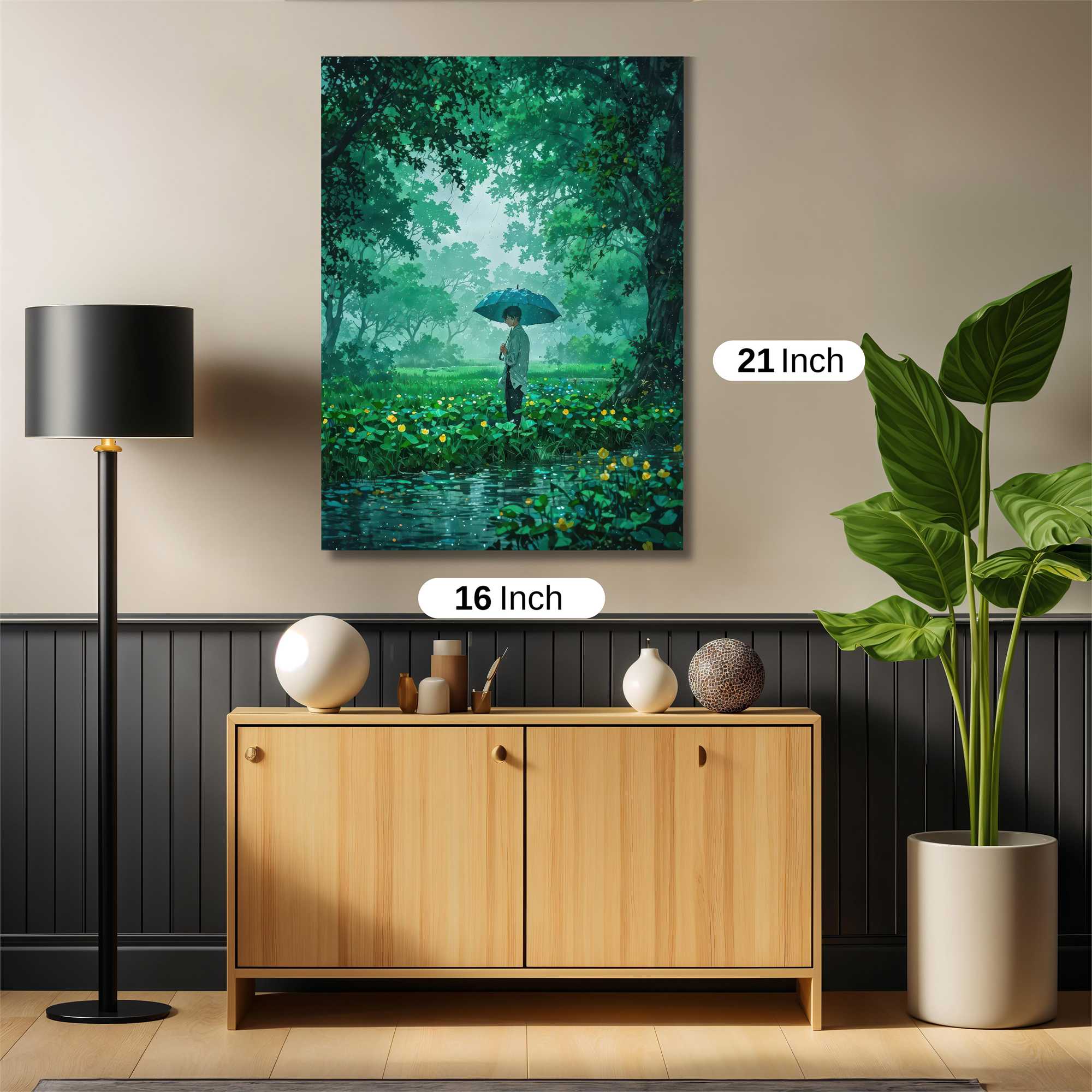 Forest Serenity Safe Wall Magnetic / M