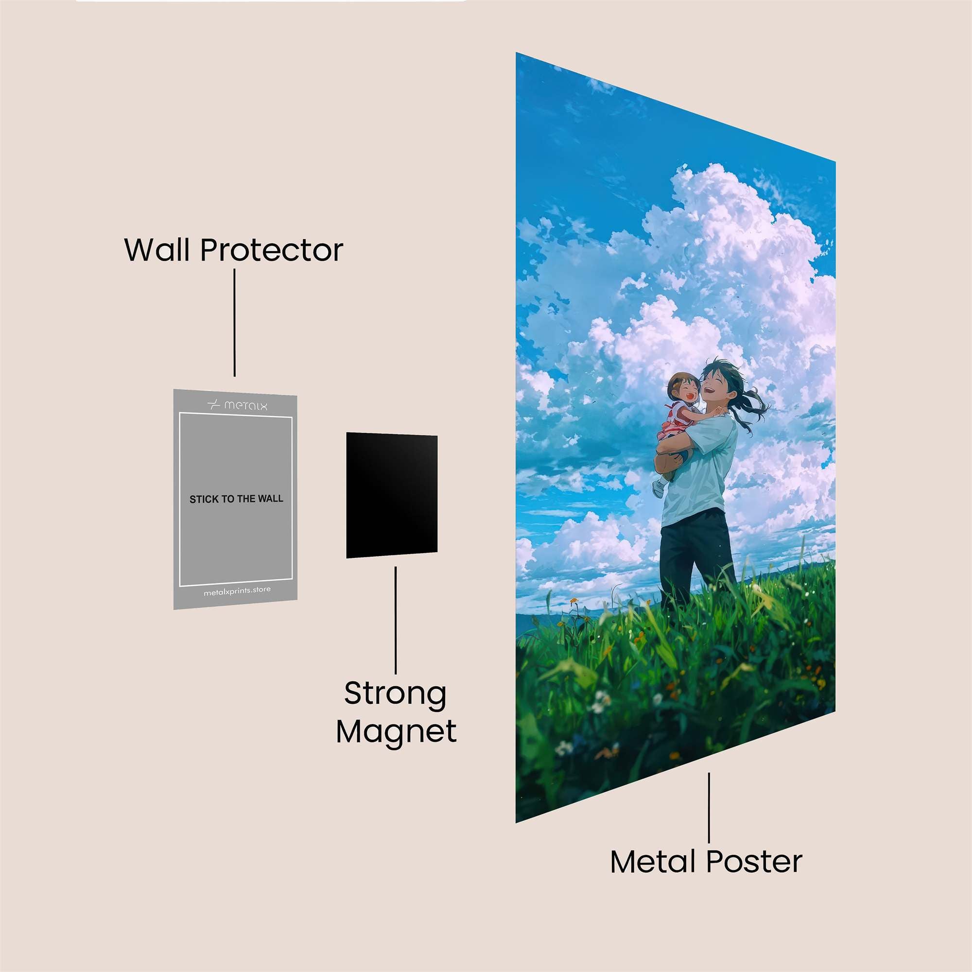 Skybound Joy Safe Wall Magnetic / M