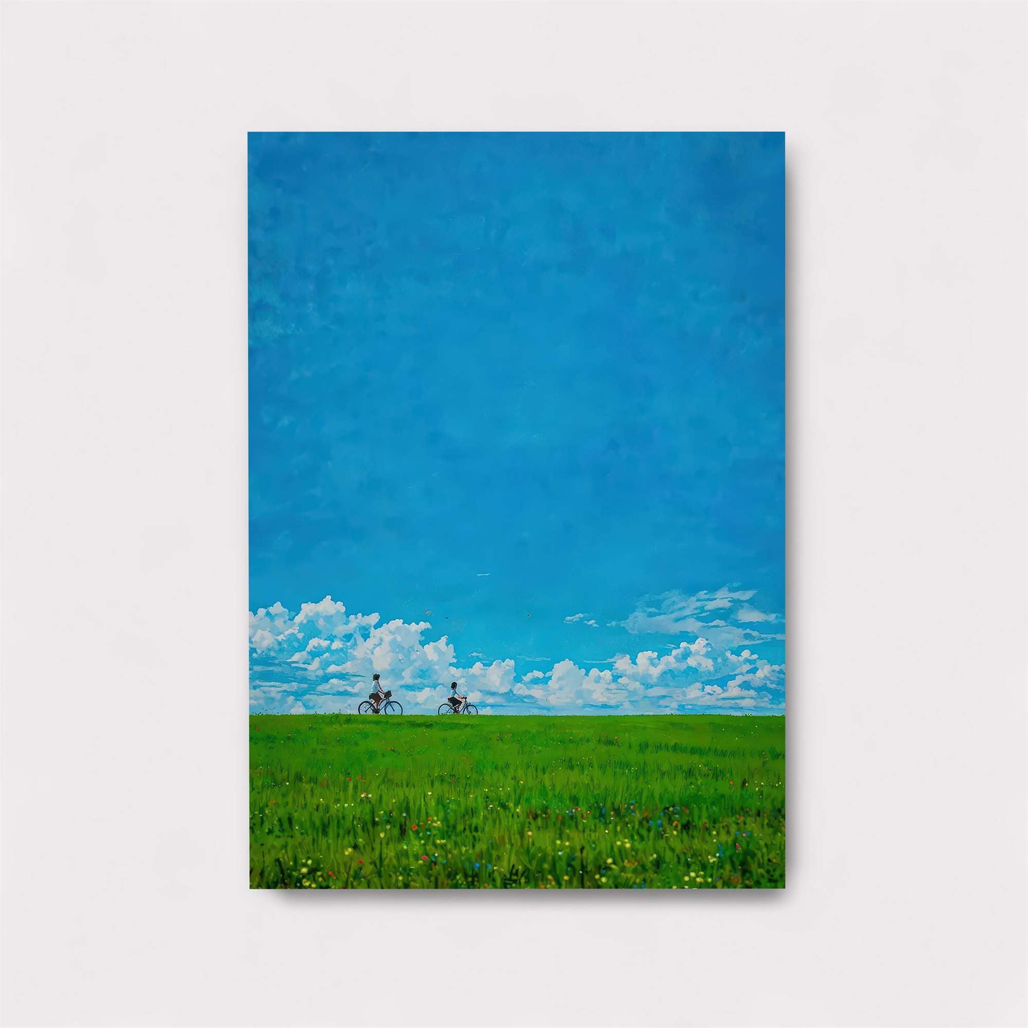 Cyclists Serene Safe Wall Magnetic / M