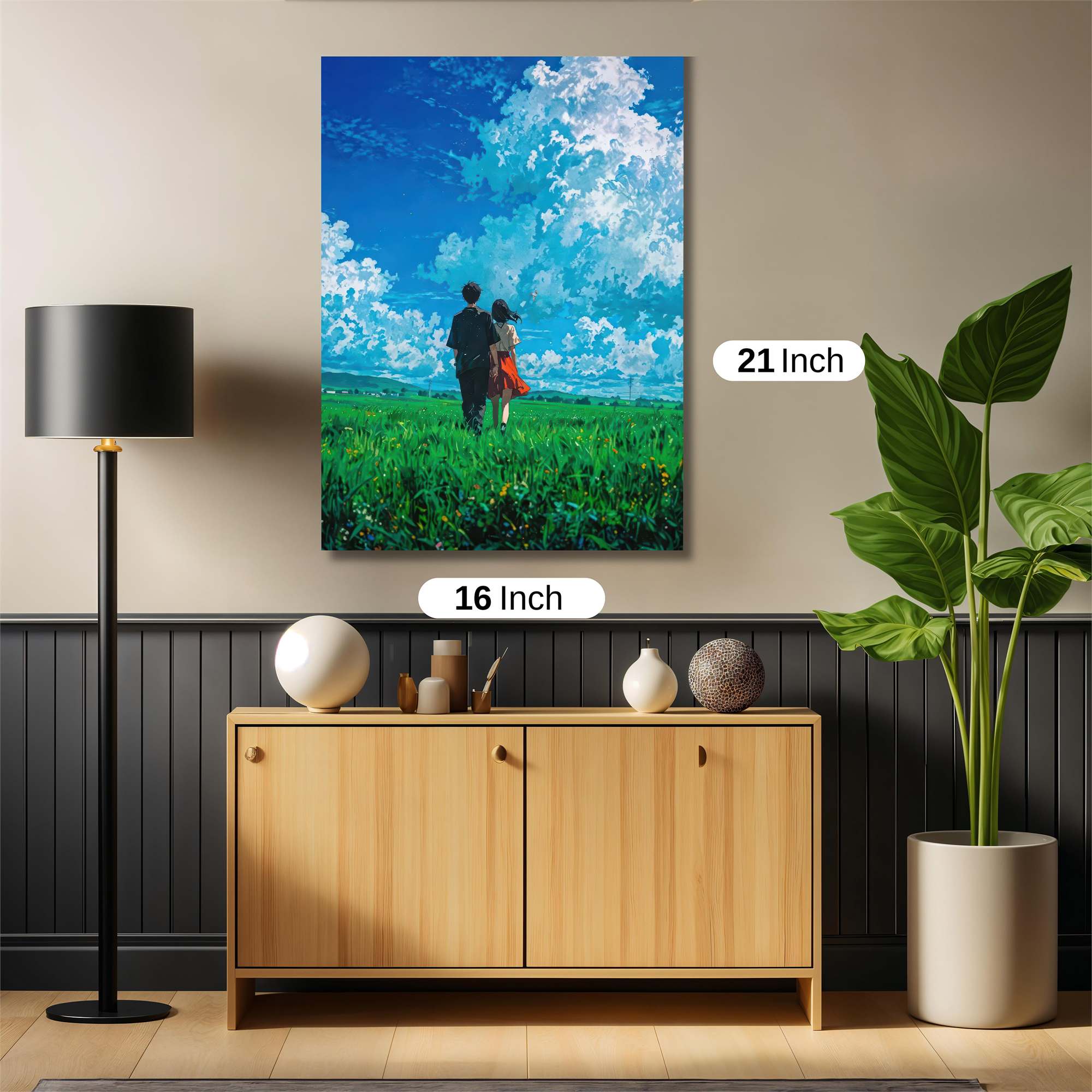 Couple Serene Safe Wall Magnetic / M