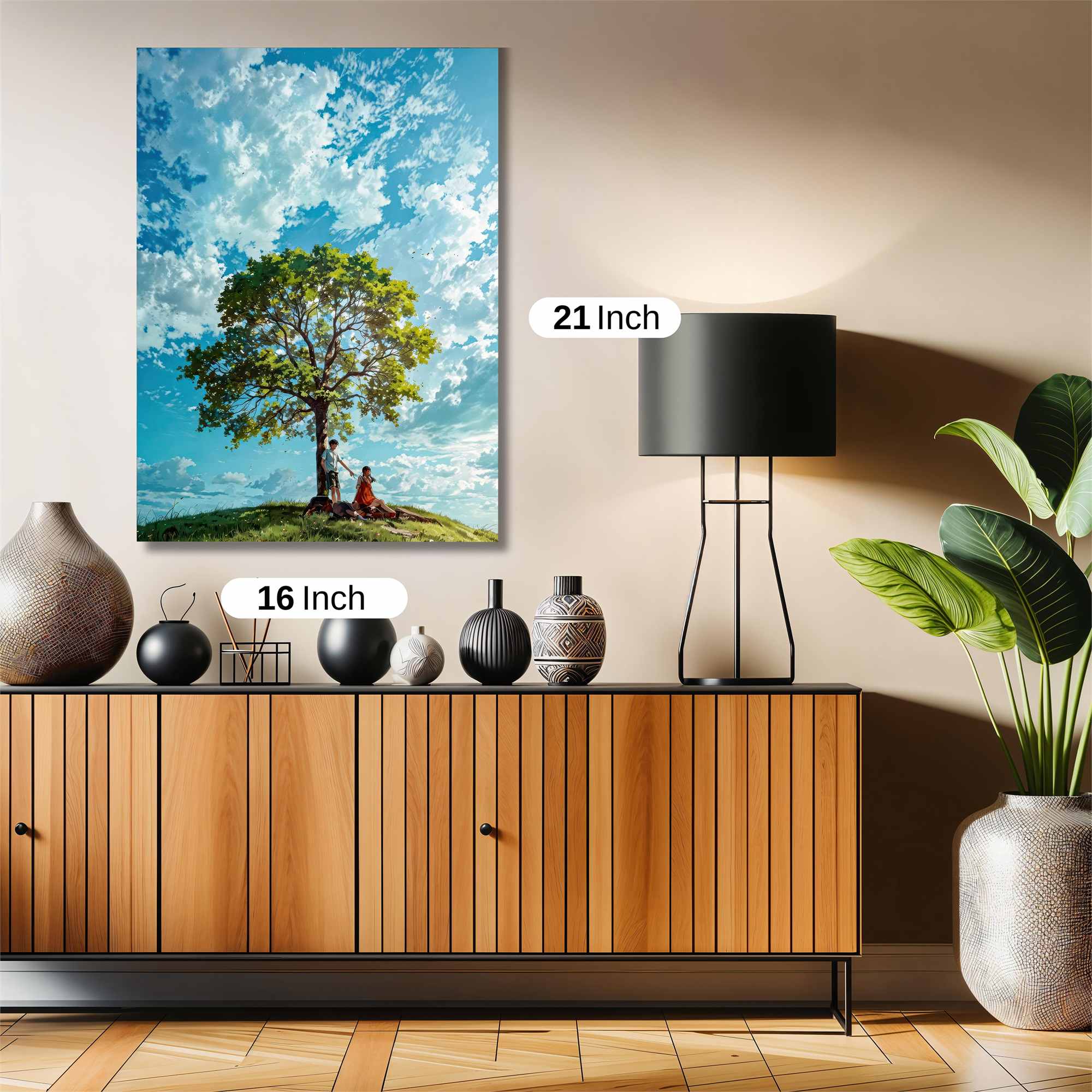 Tree Serenity Safe Wall Magnetic / M