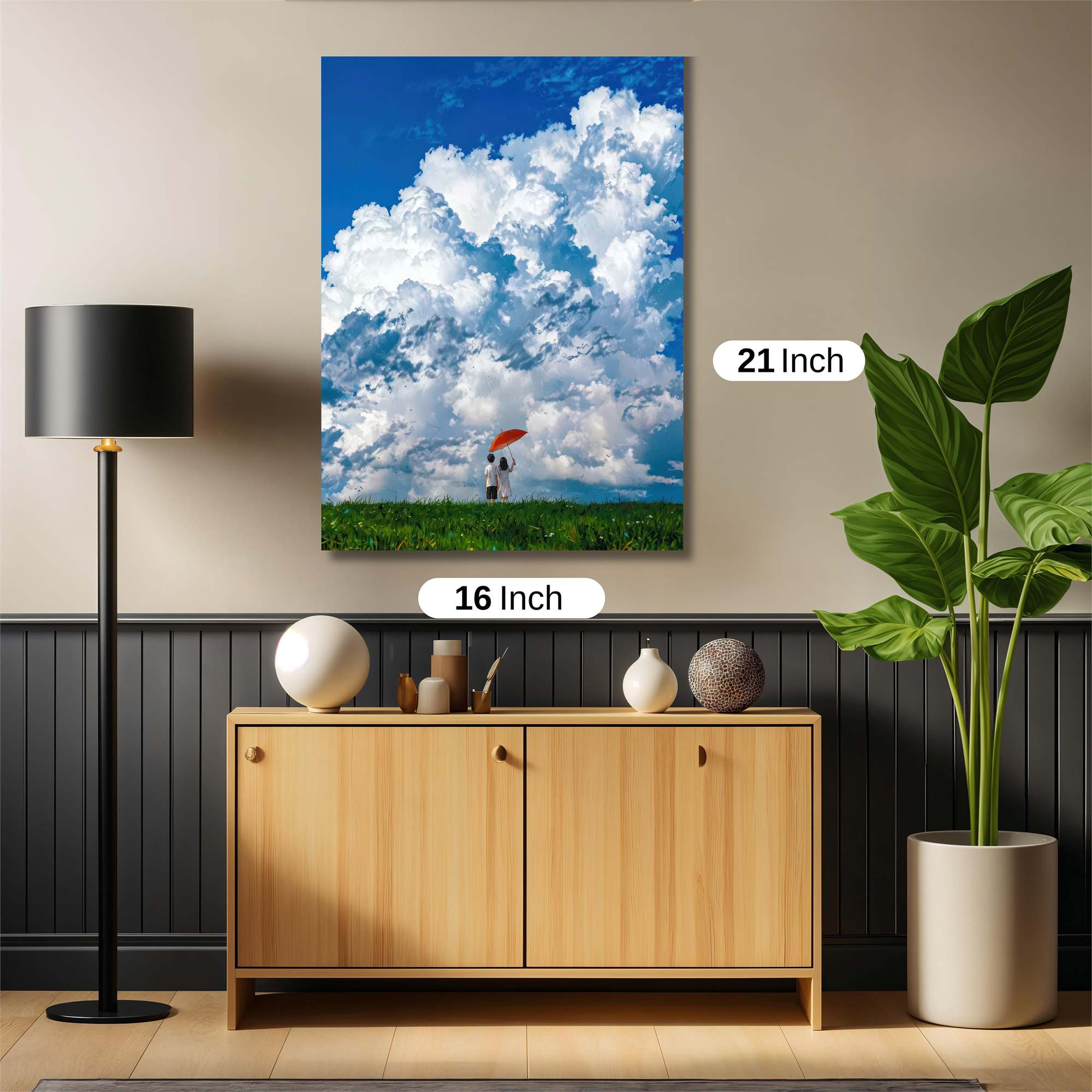 Couple Serene Safe Wall Magnetic / M