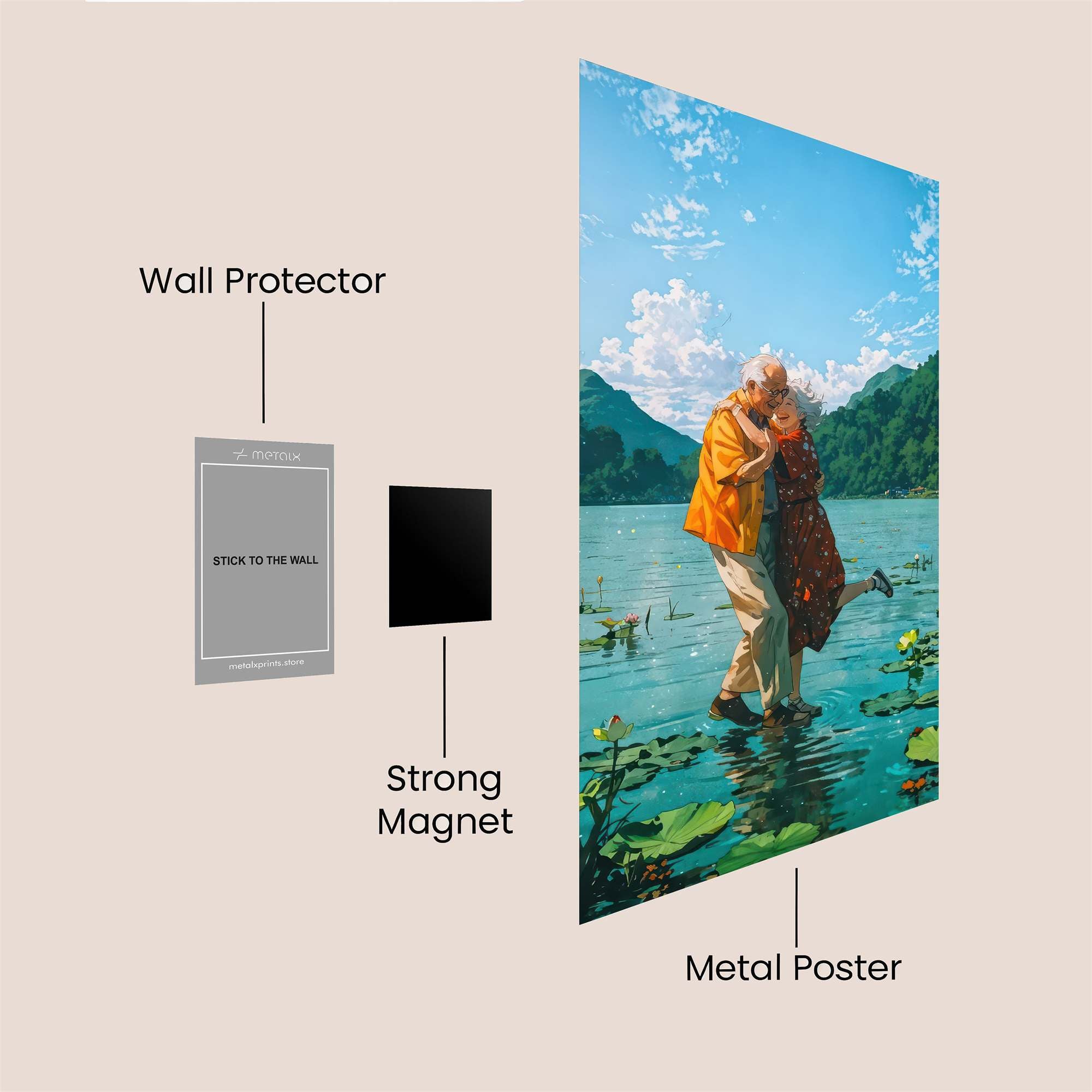 Love Serenade Safe Wall Magnetic / M