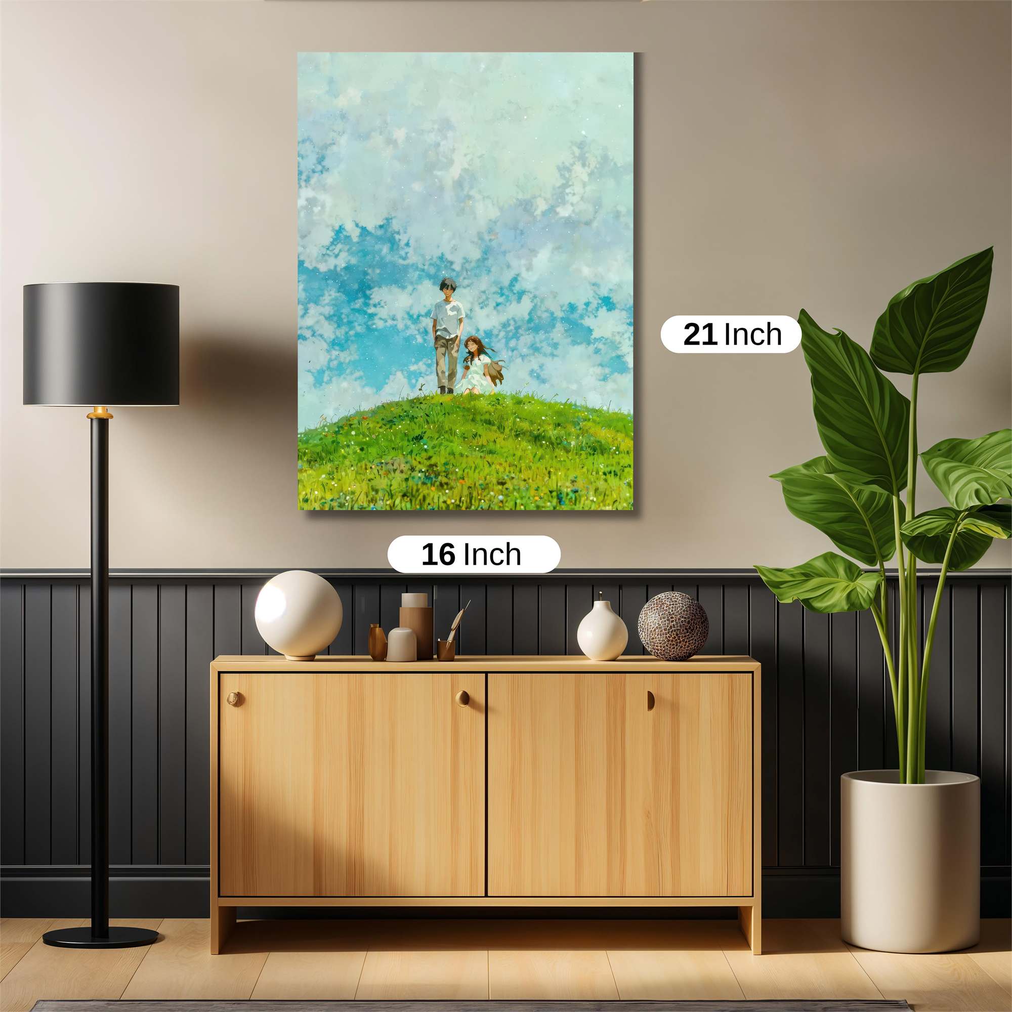 Dreamscape Serenity Safe Wall Magnetic / M