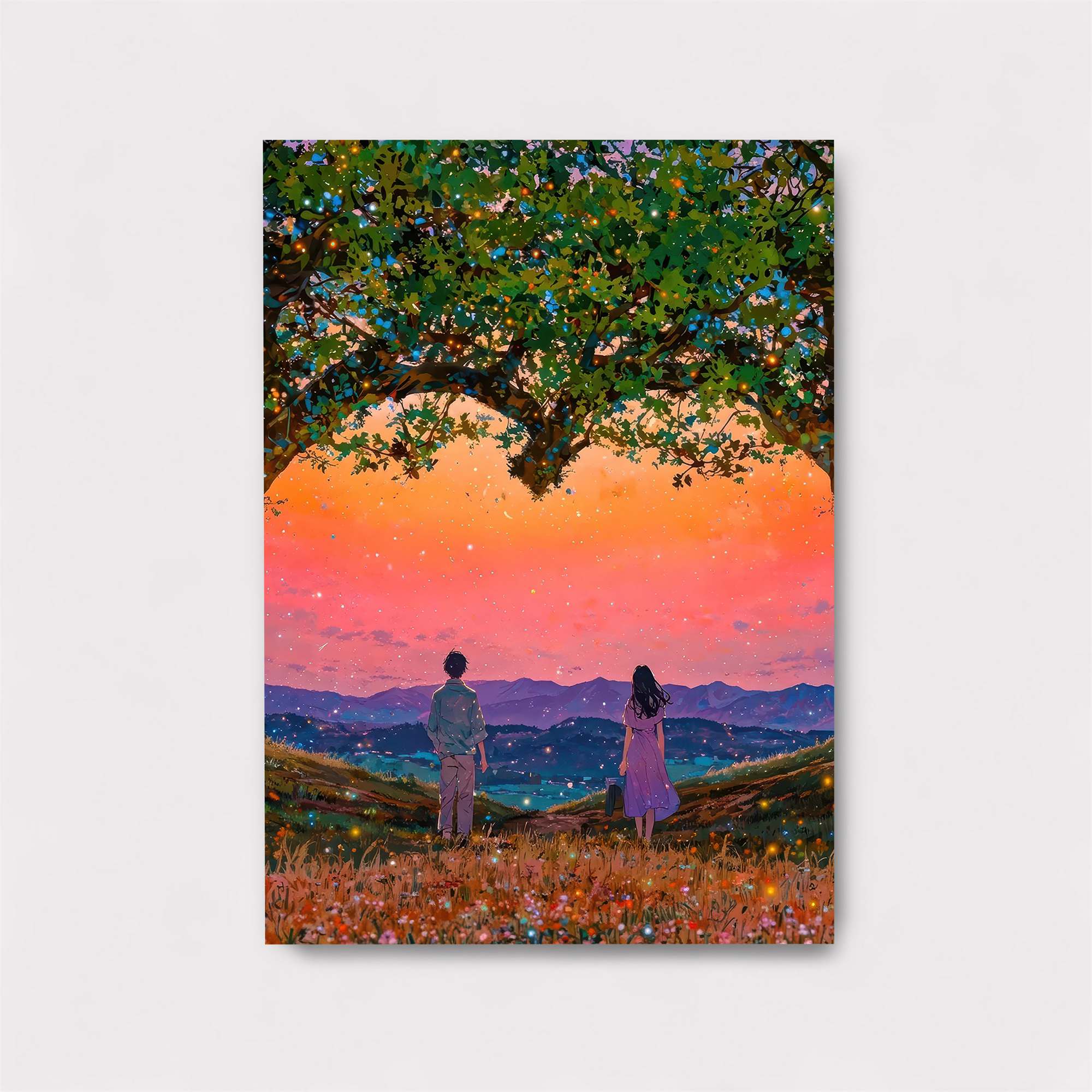 Sunset Serenity Safe Wall Magnetic / M
