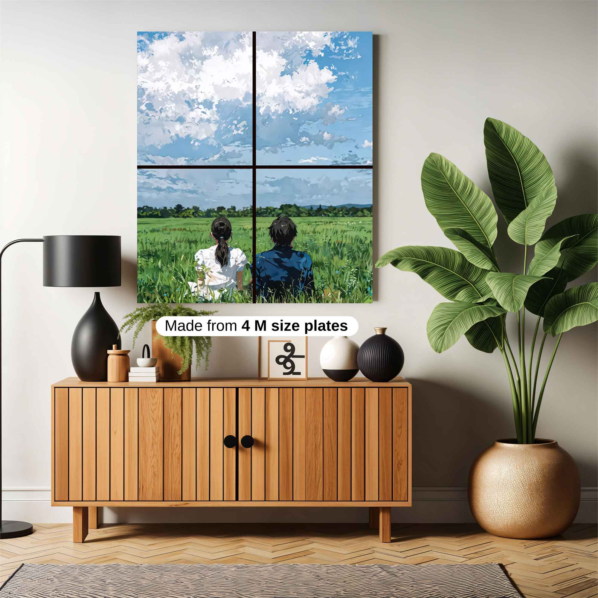 Clouds Dream Safe Wall Magnetic / M