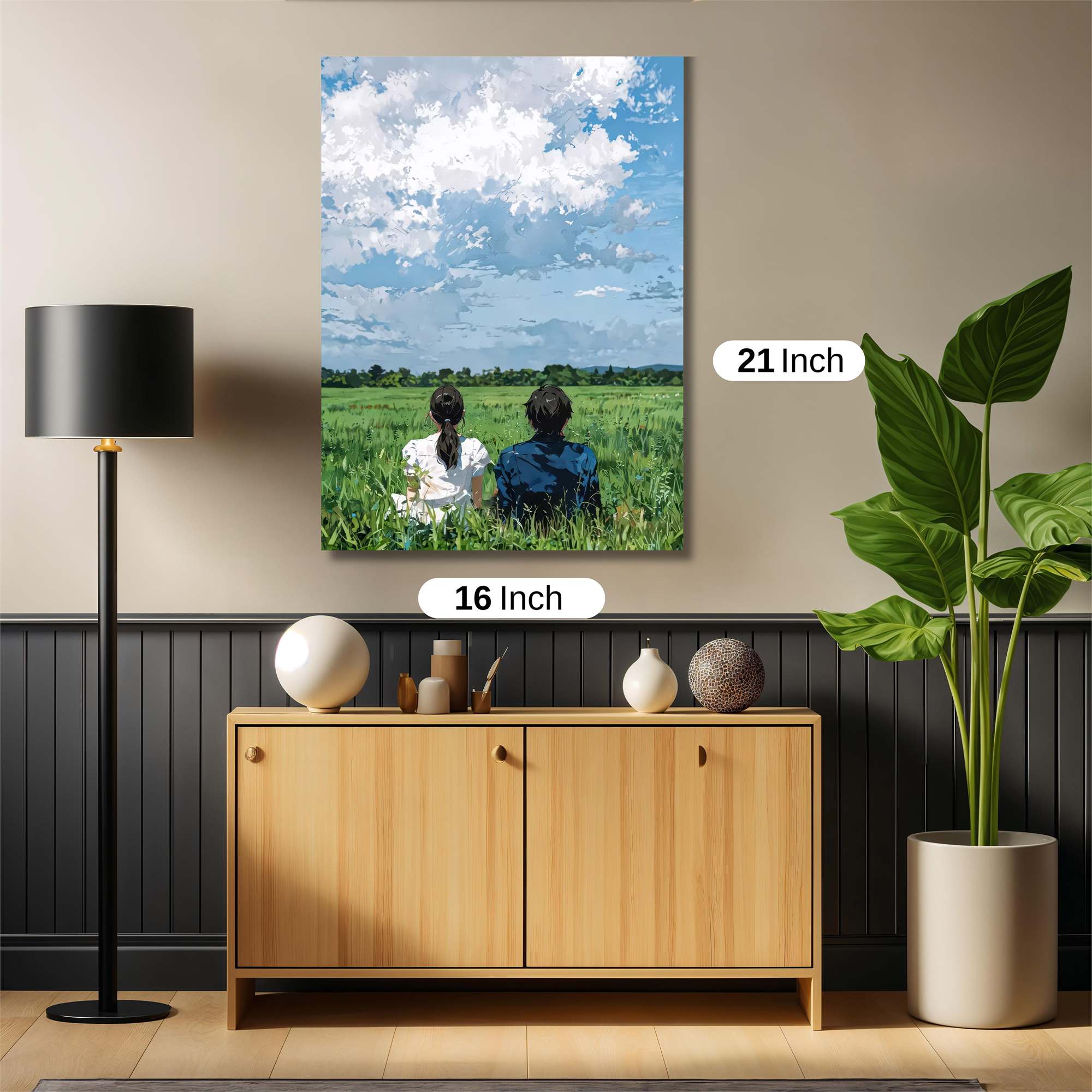 Clouds Dream Safe Wall Magnetic / M