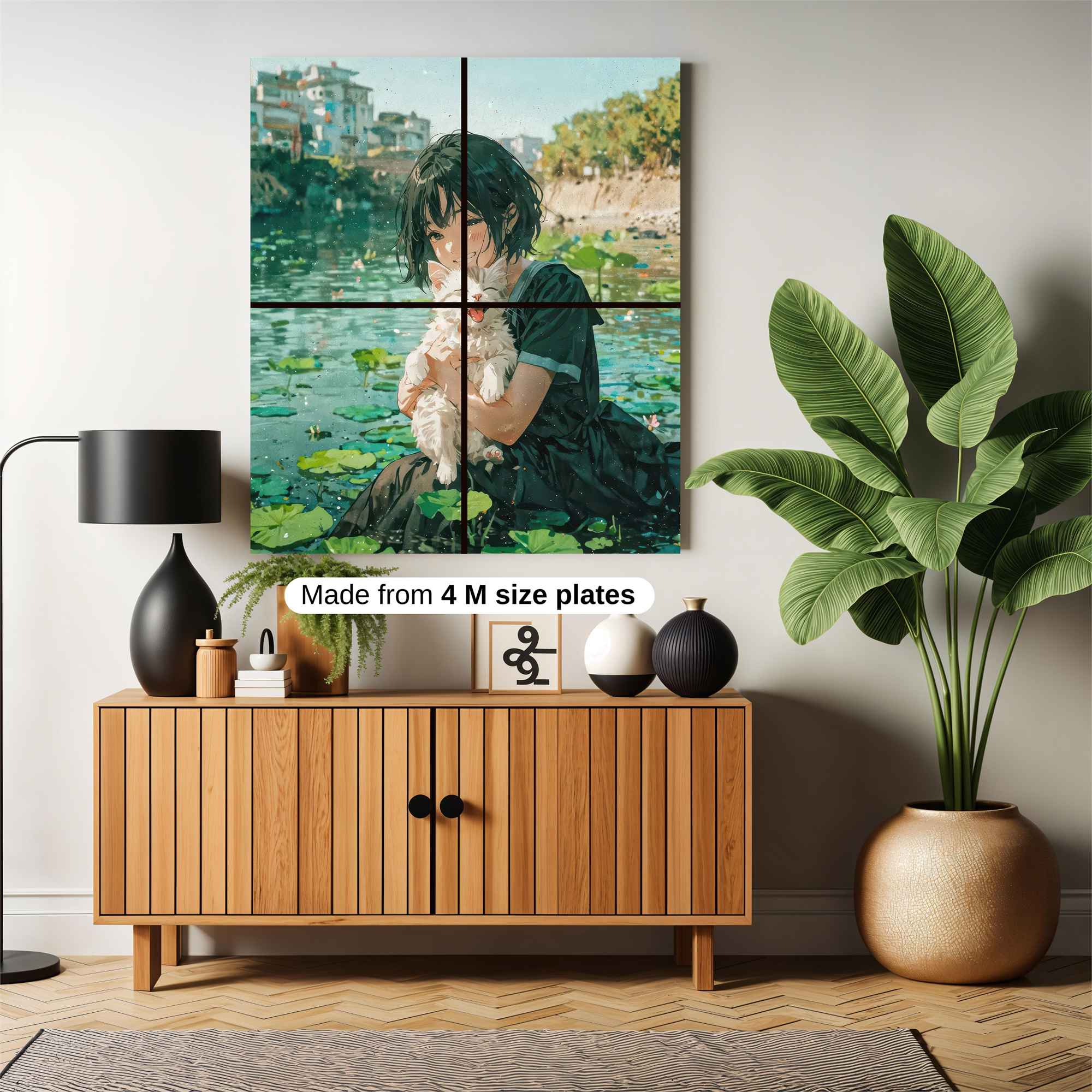 Kitten Serenity Safe Wall Magnetic / M