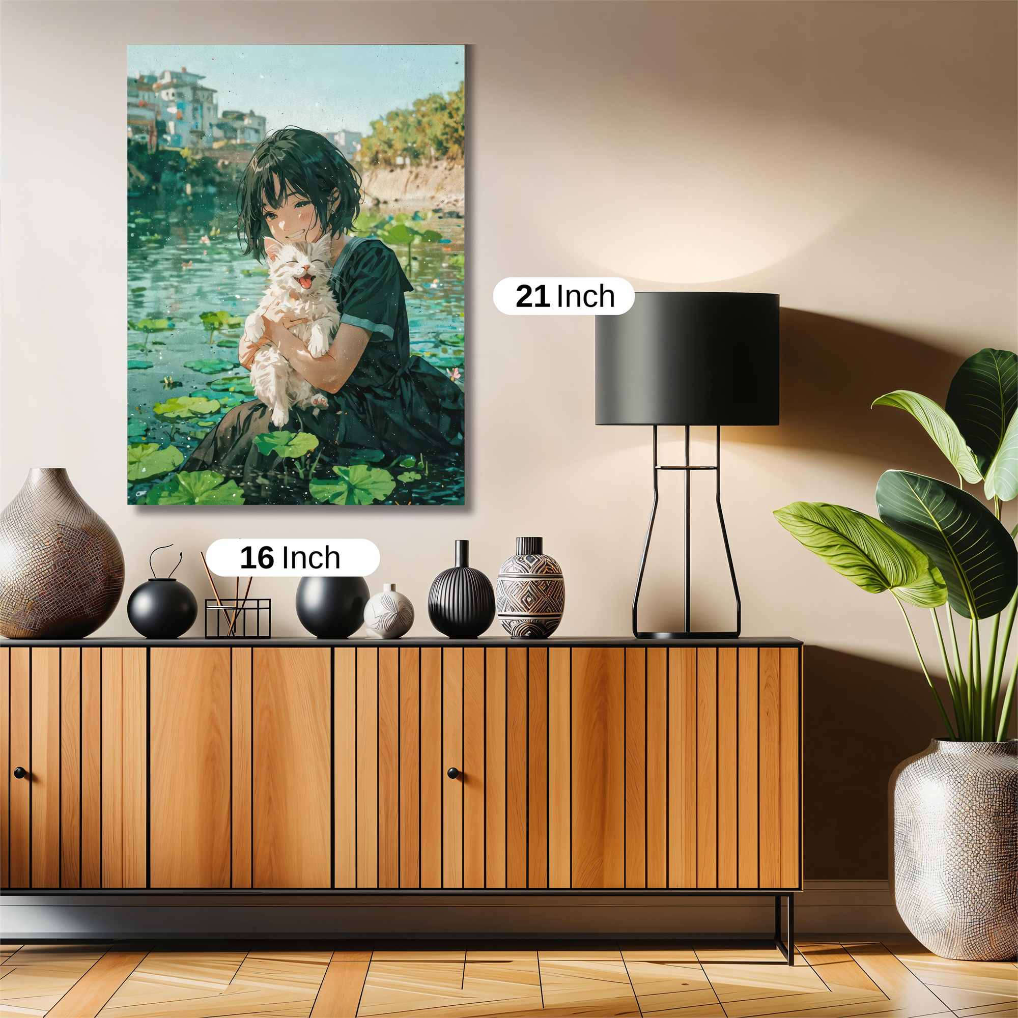 Kitten Serenity Safe Wall Magnetic / M