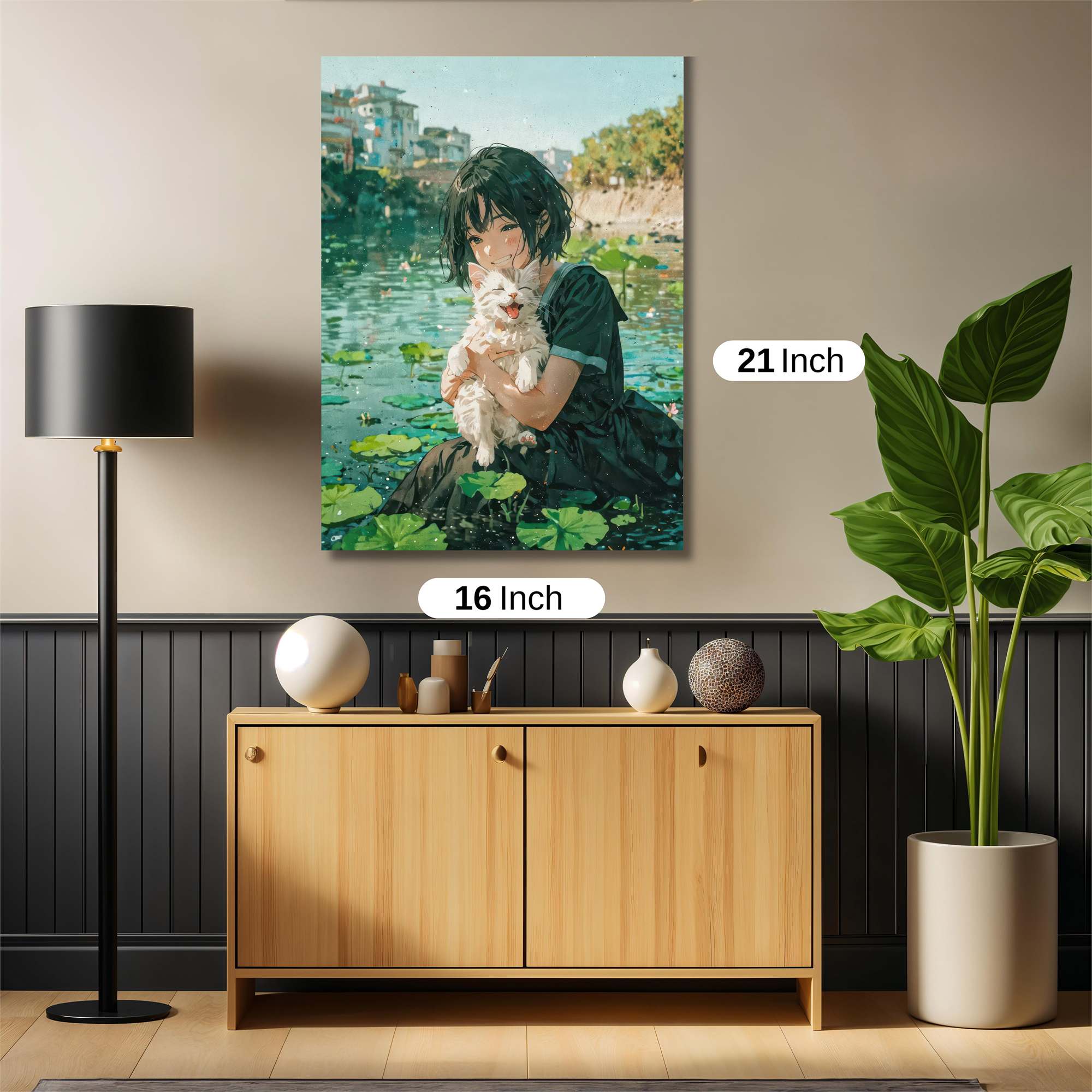 Kitten Serenity Safe Wall Magnetic / M