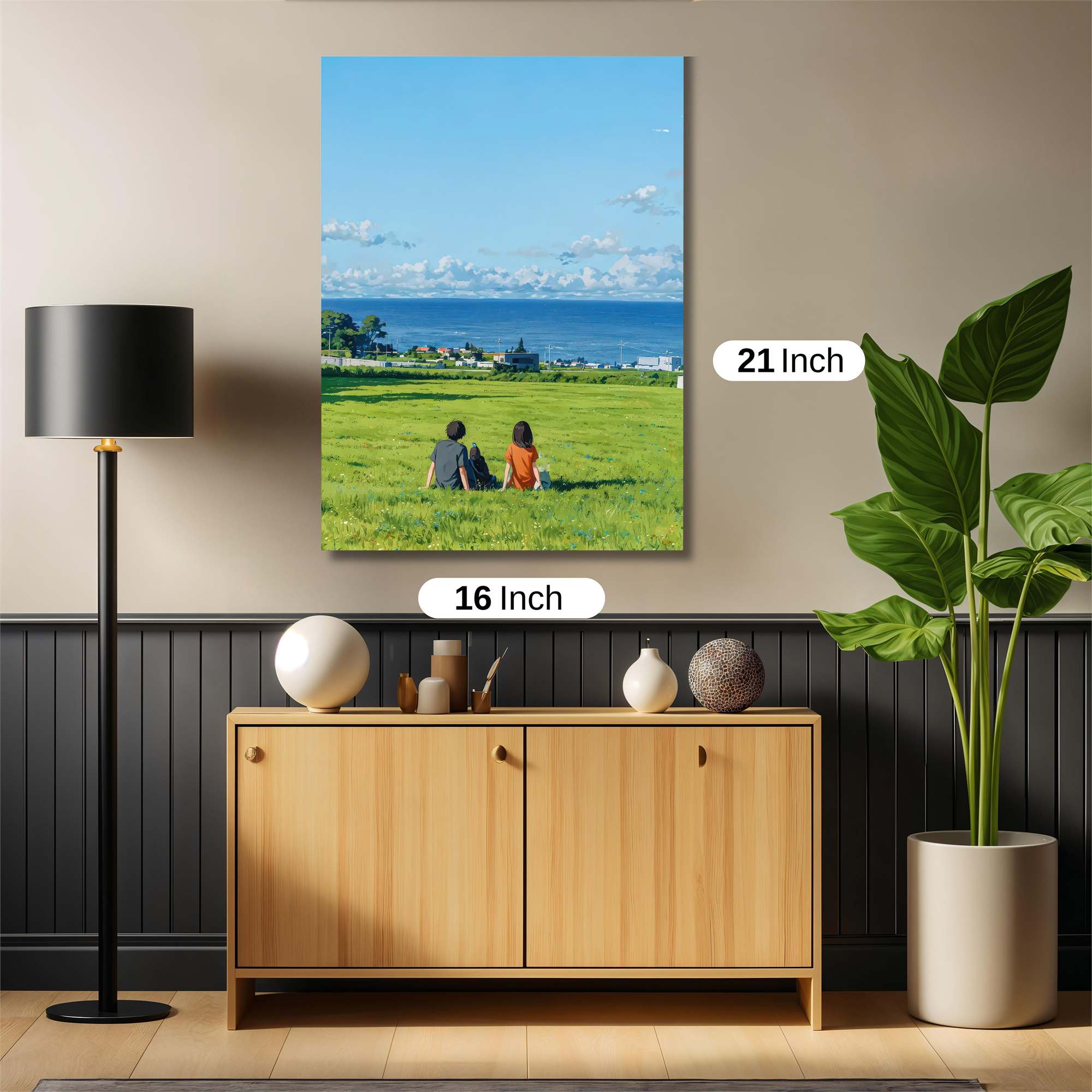 Oceanic Serenity Safe Wall Magnetic / M