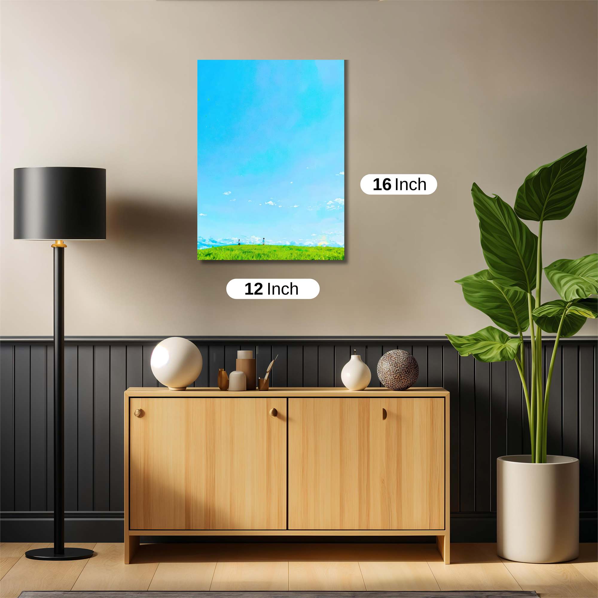 Sky Serenity Safe Wall Magnetic / M