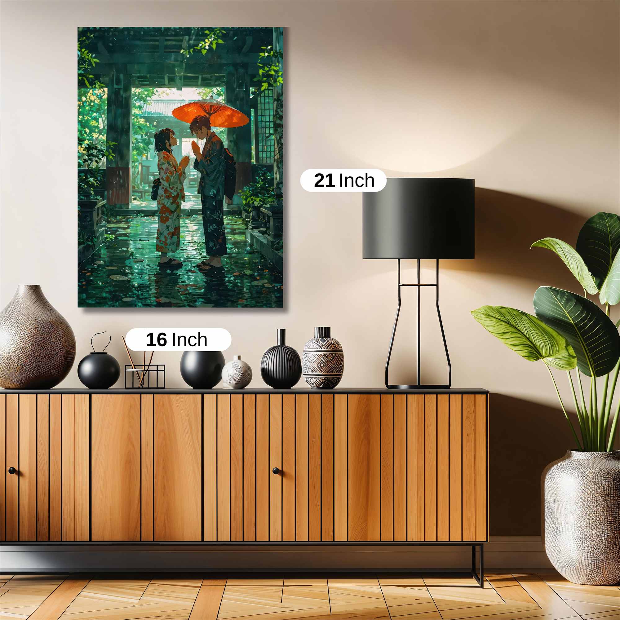 Kimono Serenity Safe Wall Magnetic / M