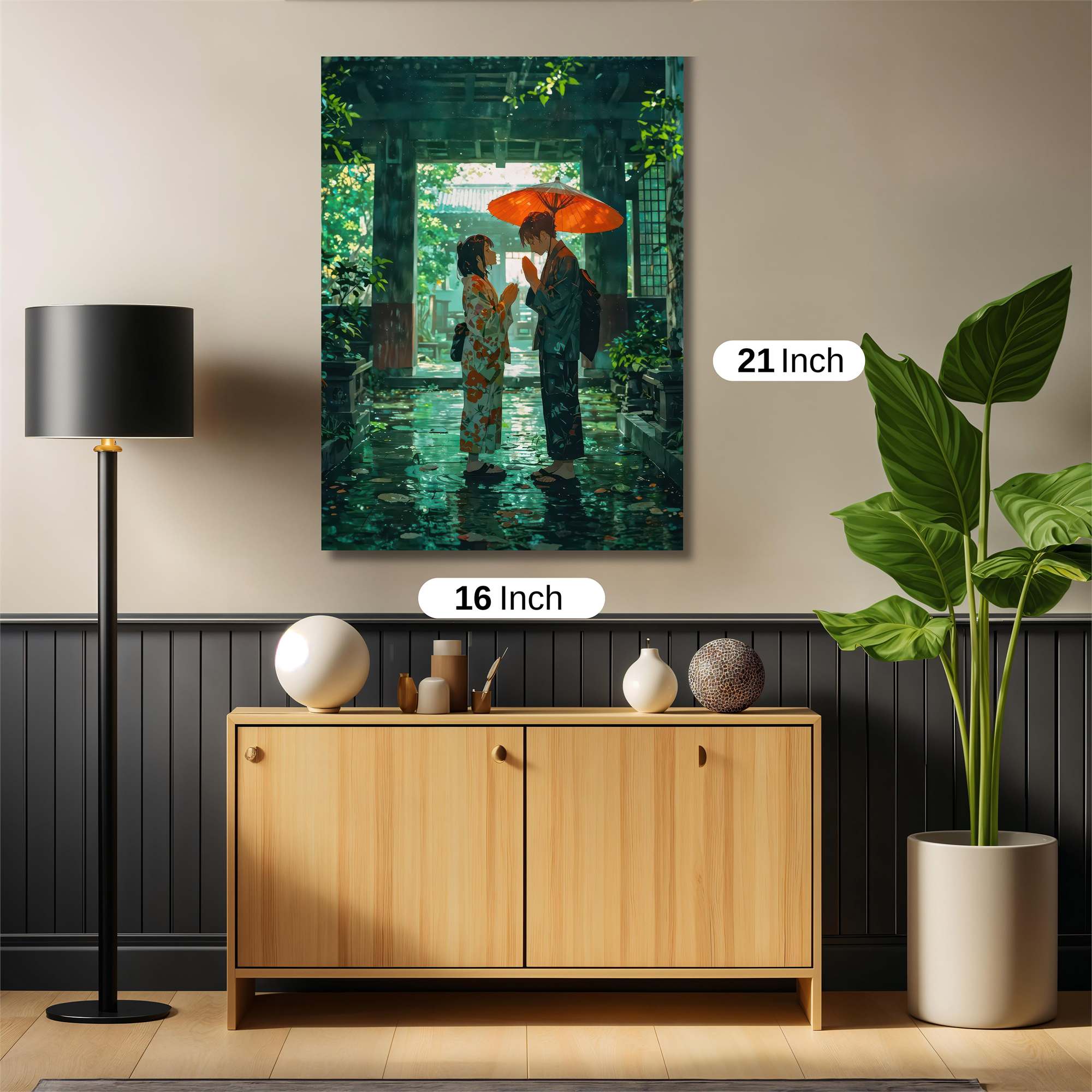 Kimono Serenity Safe Wall Magnetic / M