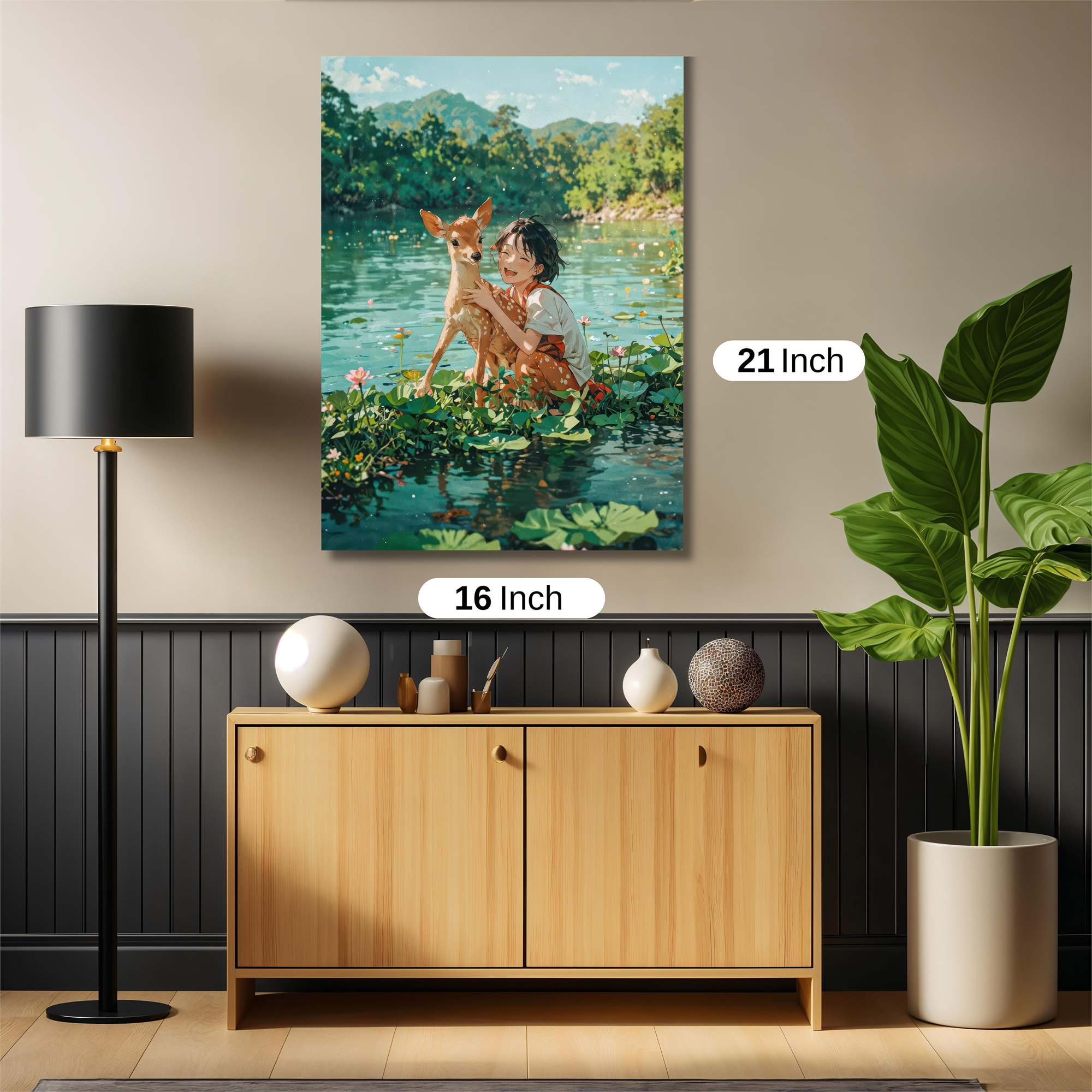 Fawn Serenity Safe Wall Magnetic / M