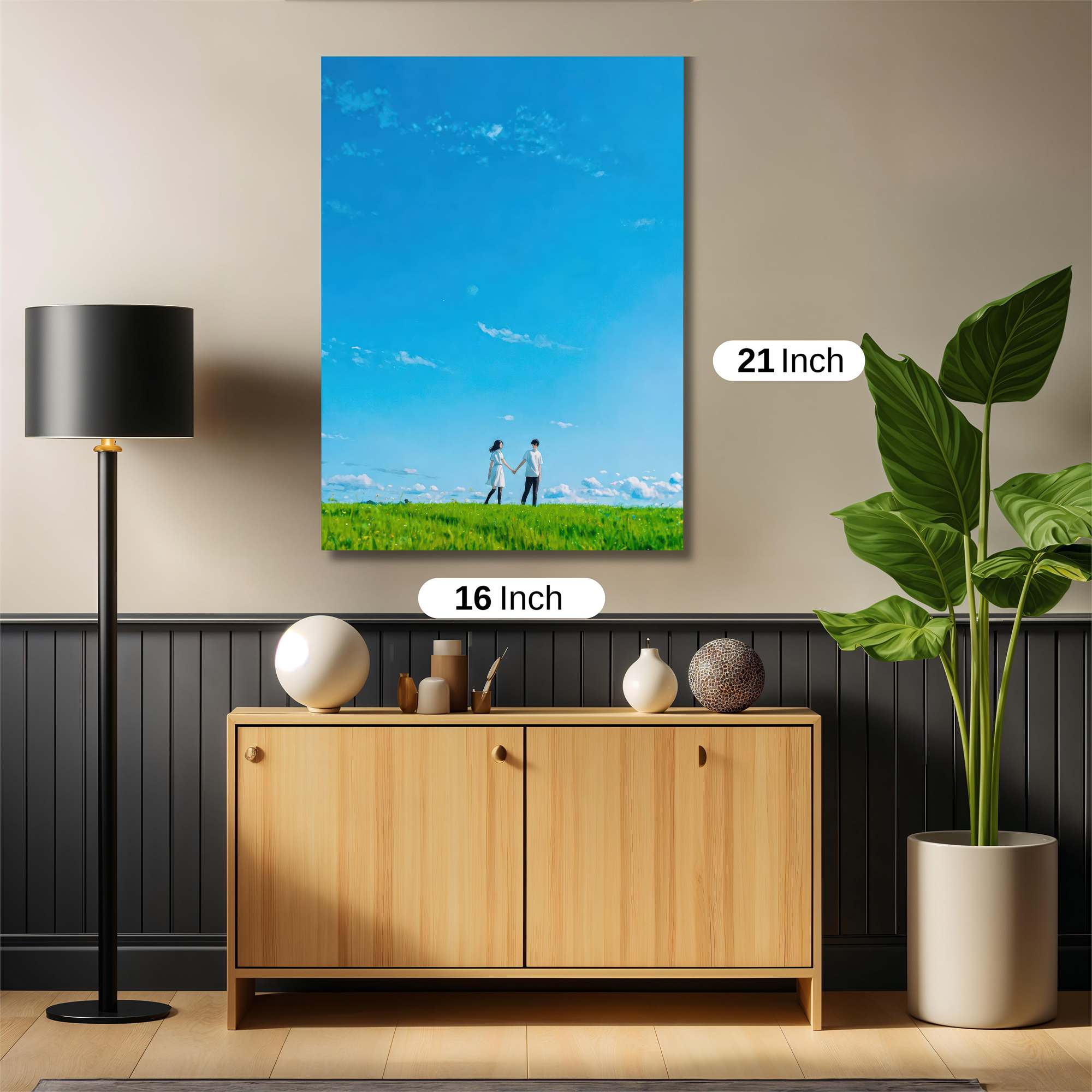 Couple Serenity Safe Wall Magnetic / M