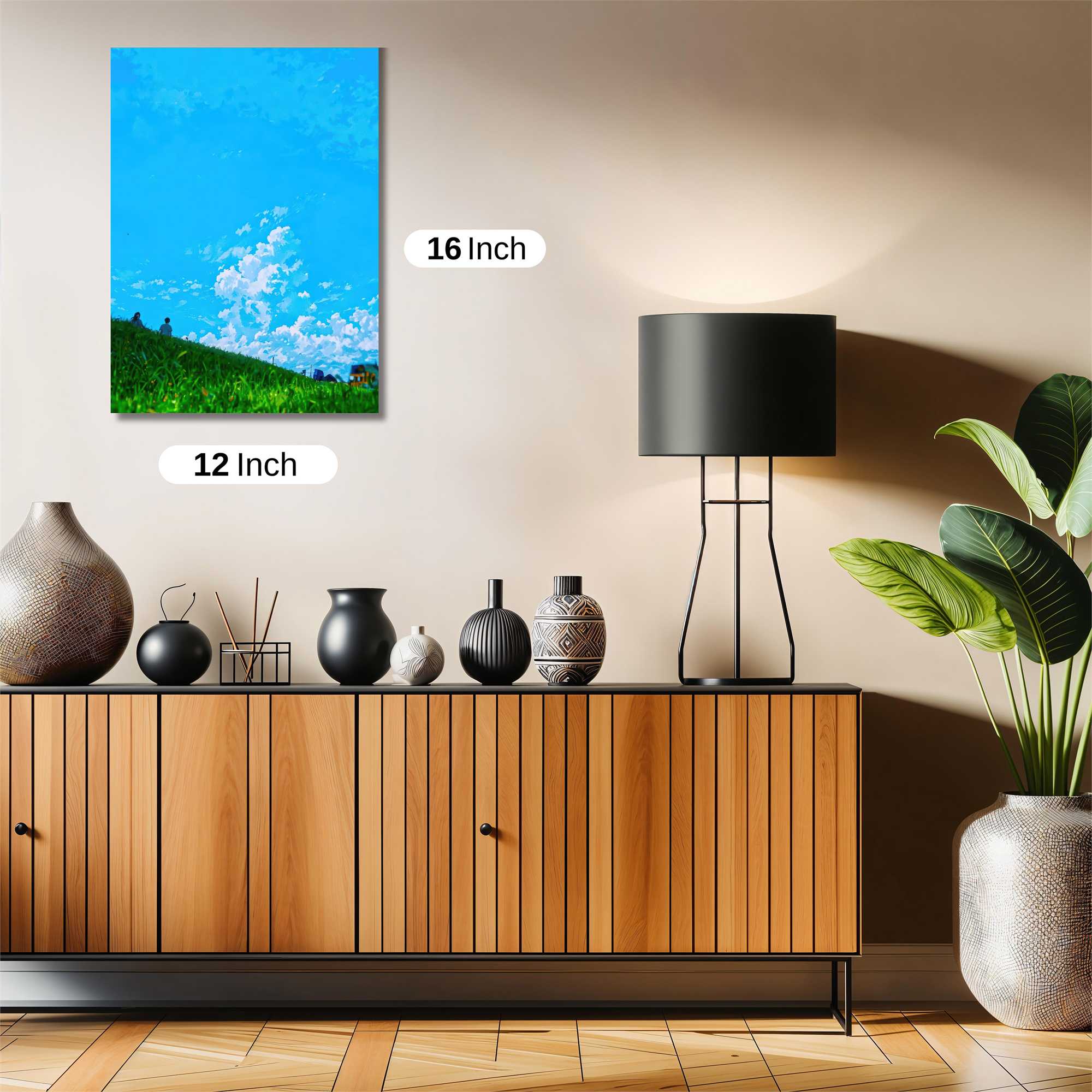 Sky Serenity Safe Wall Magnetic / M