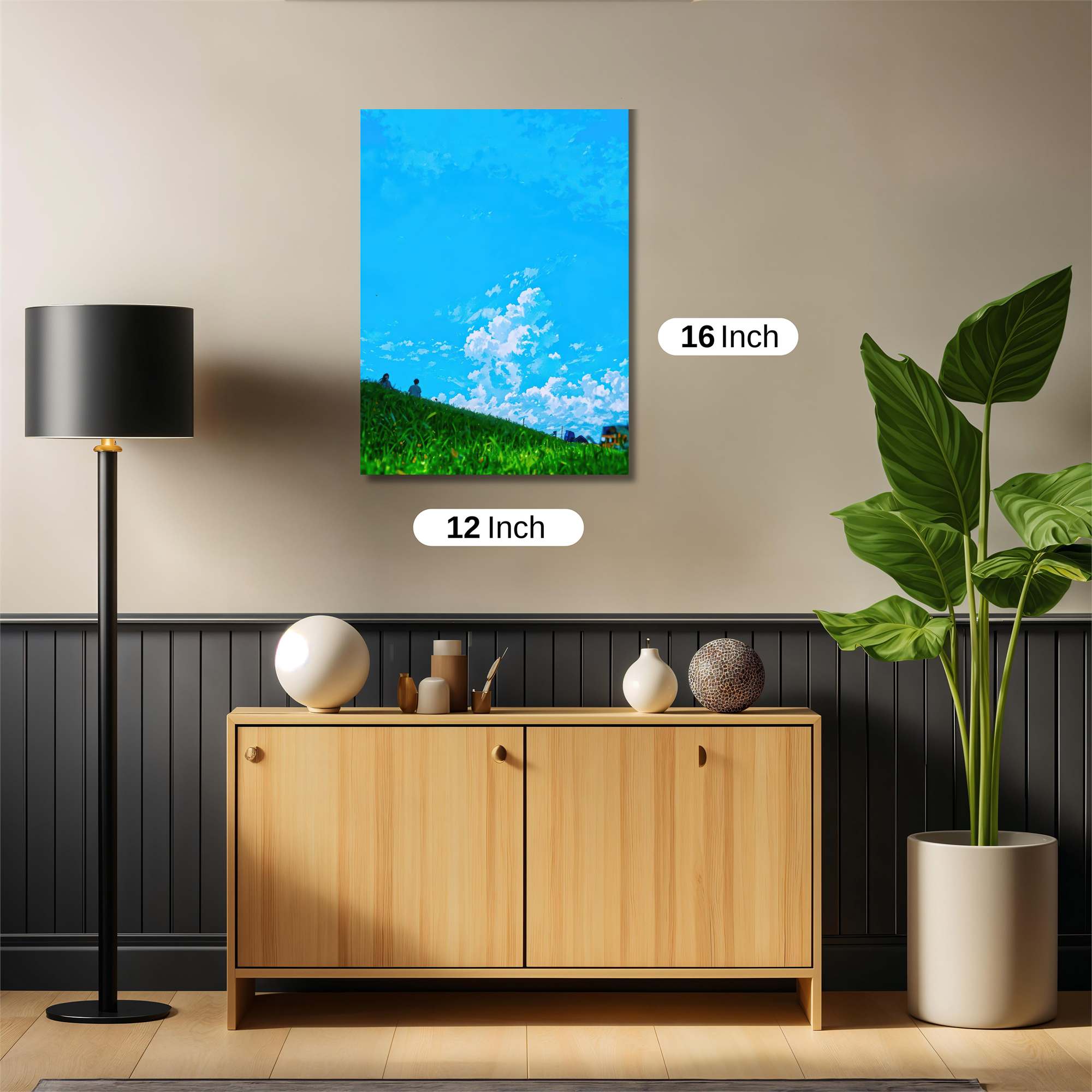Sky Serenity Safe Wall Magnetic / M