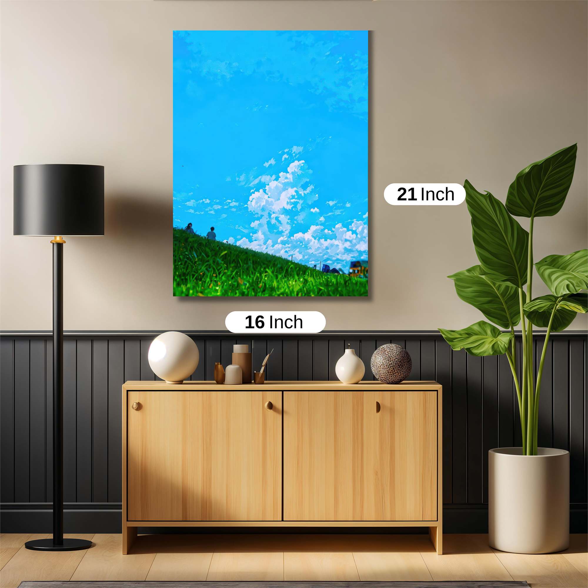 Sky Serenity Safe Wall Magnetic / M