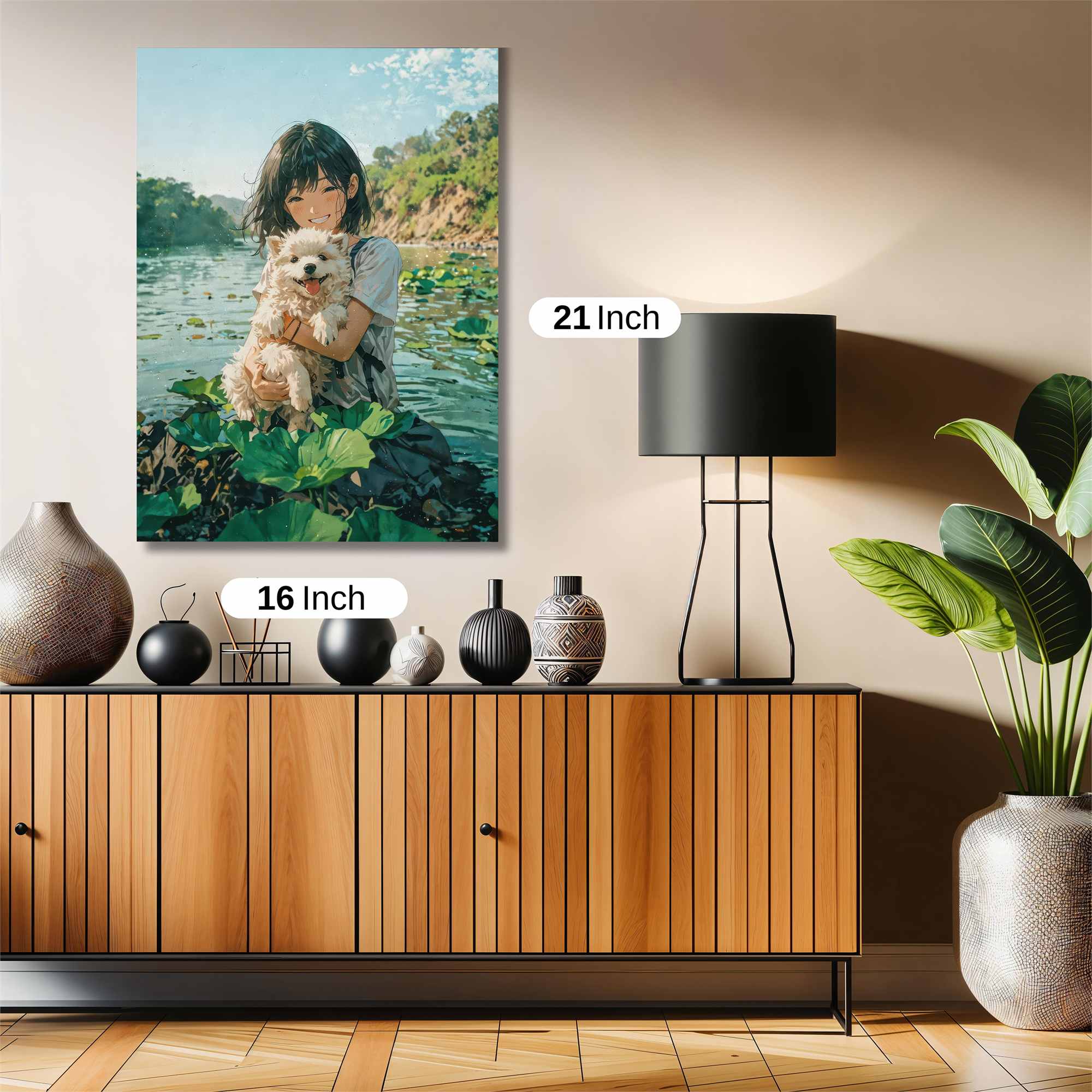 Puppy Bliss Safe Wall Magnetic / M