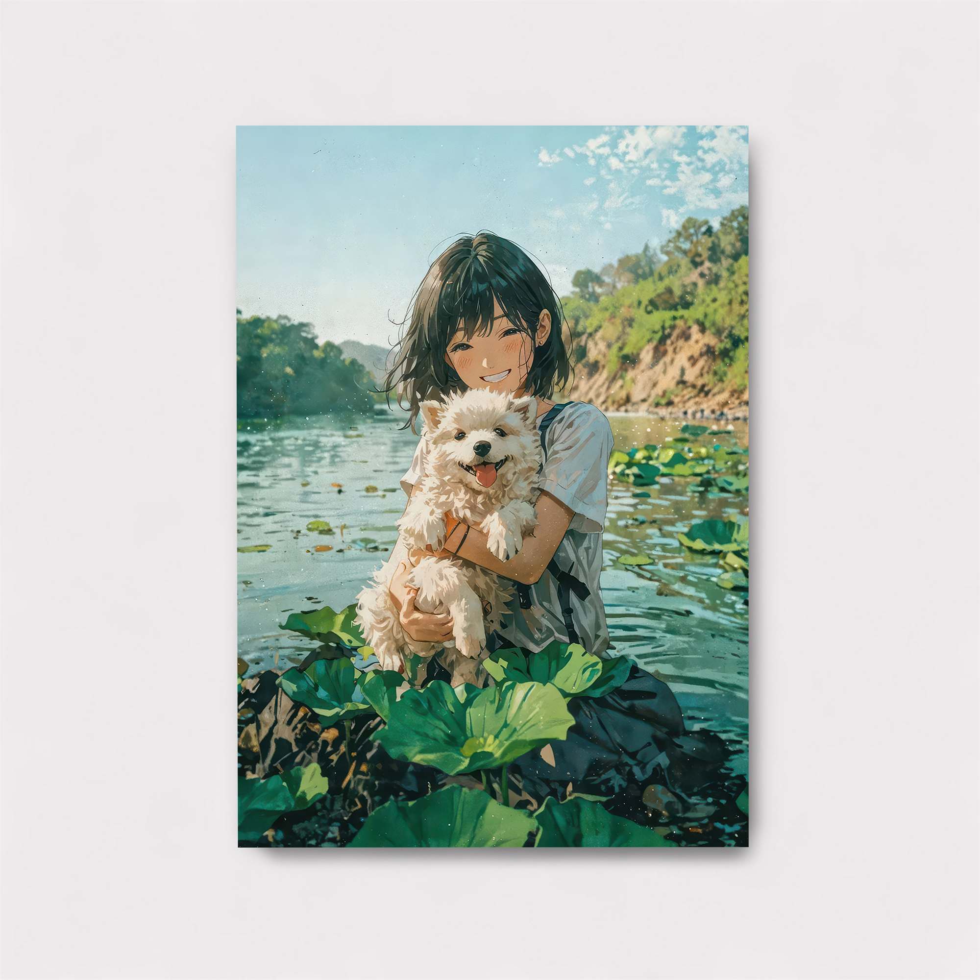 Puppy Bliss Safe Wall Magnetic / M