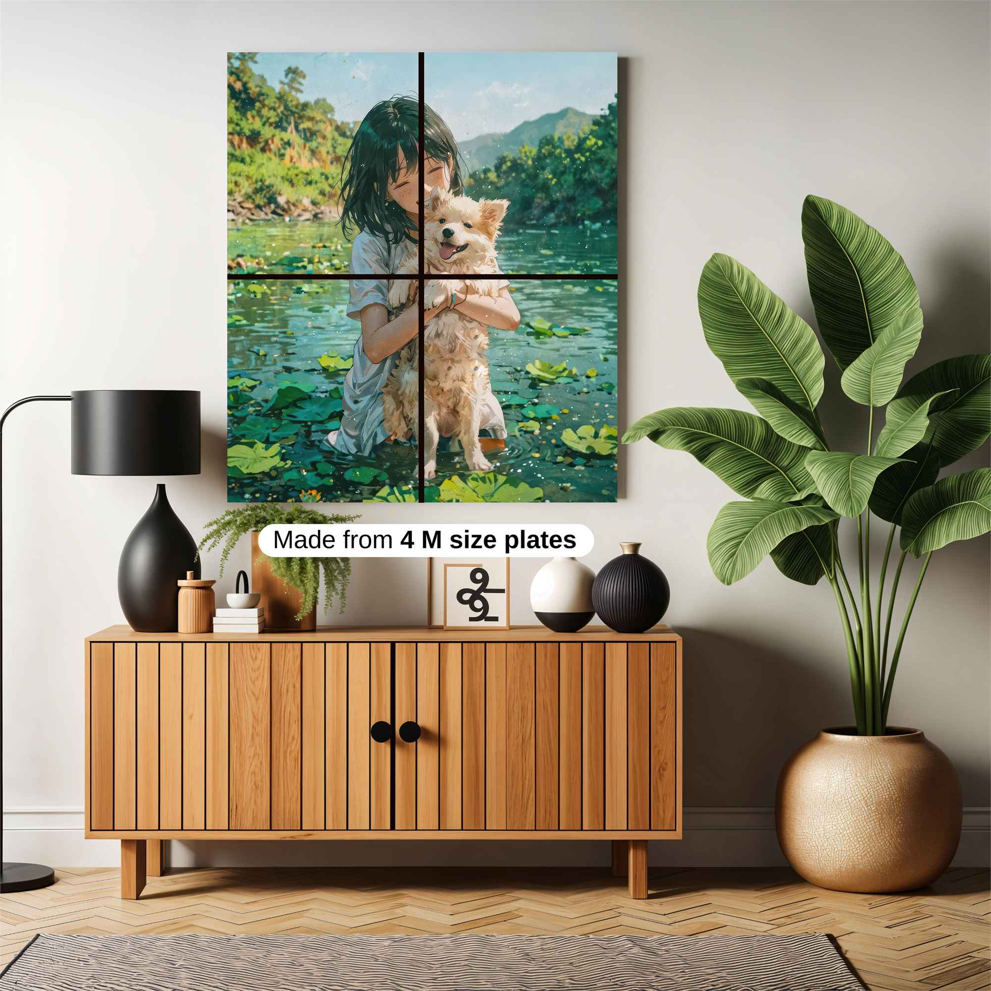 Puppy Bliss Safe Wall Magnetic / M