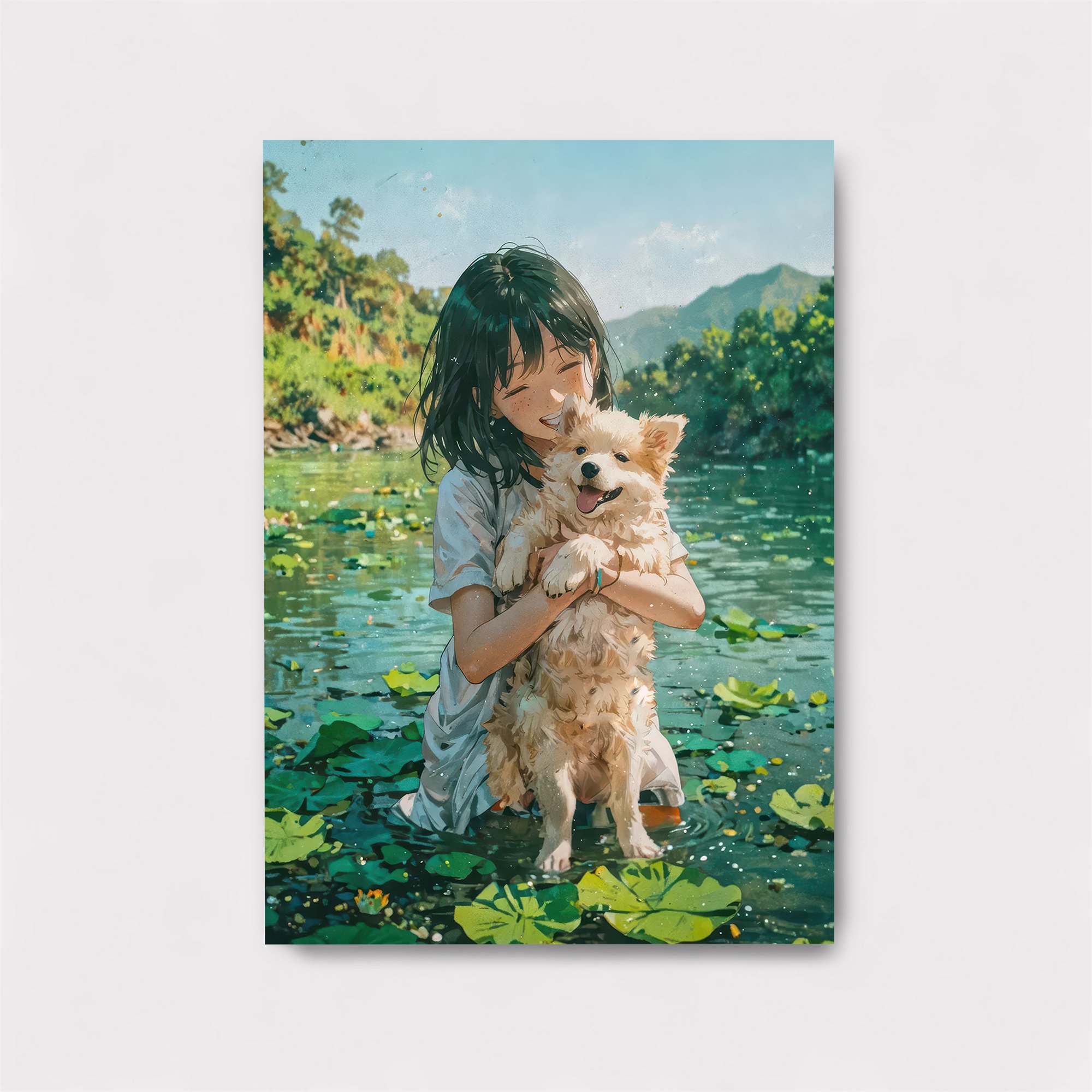 Puppy Bliss Safe Wall Magnetic / M