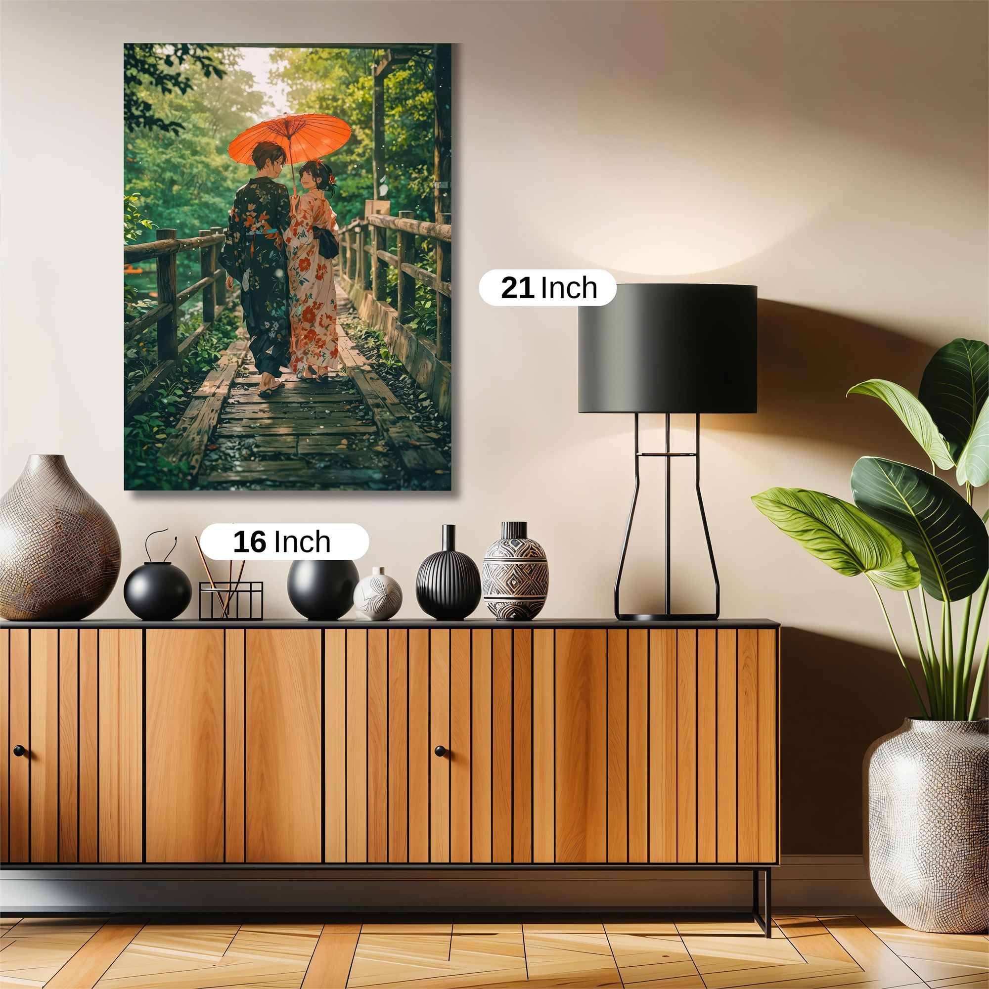 Kimono Serenity Safe Wall Magnetic / M