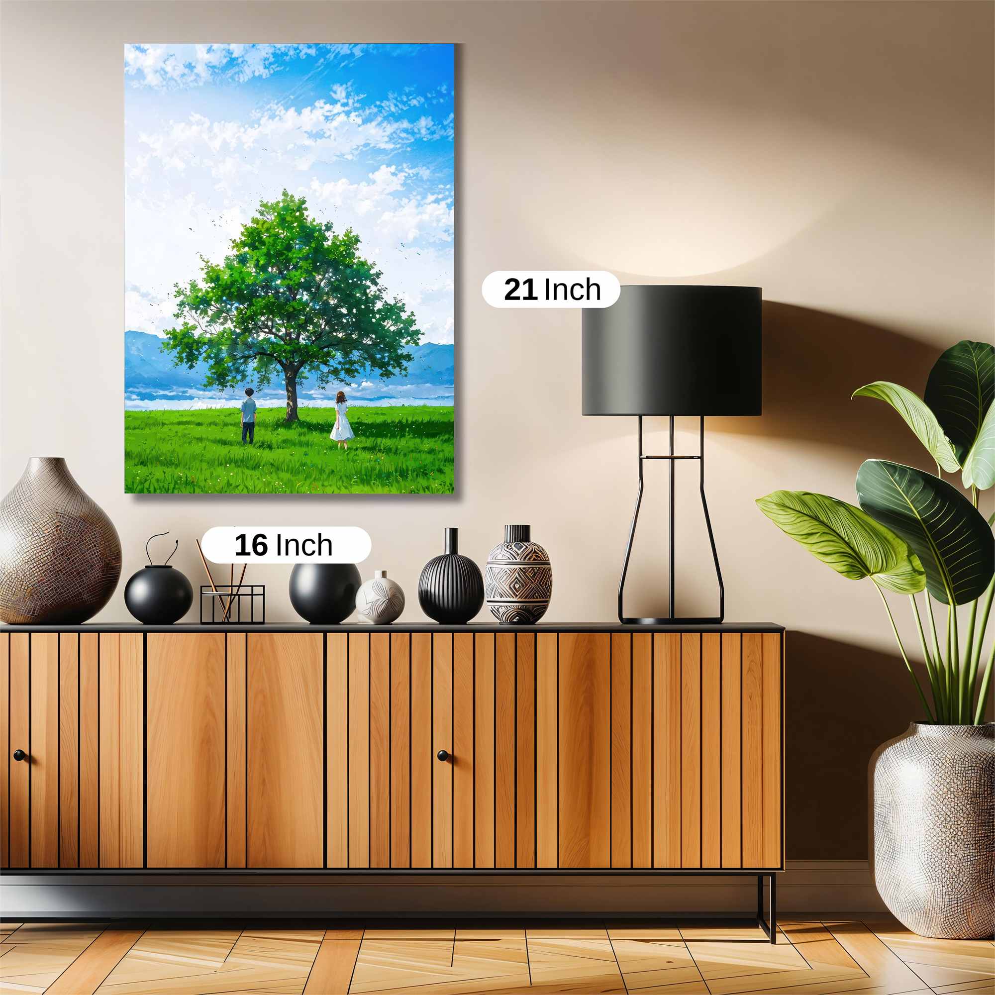 Tree Serenity Safe Wall Magnetic / M