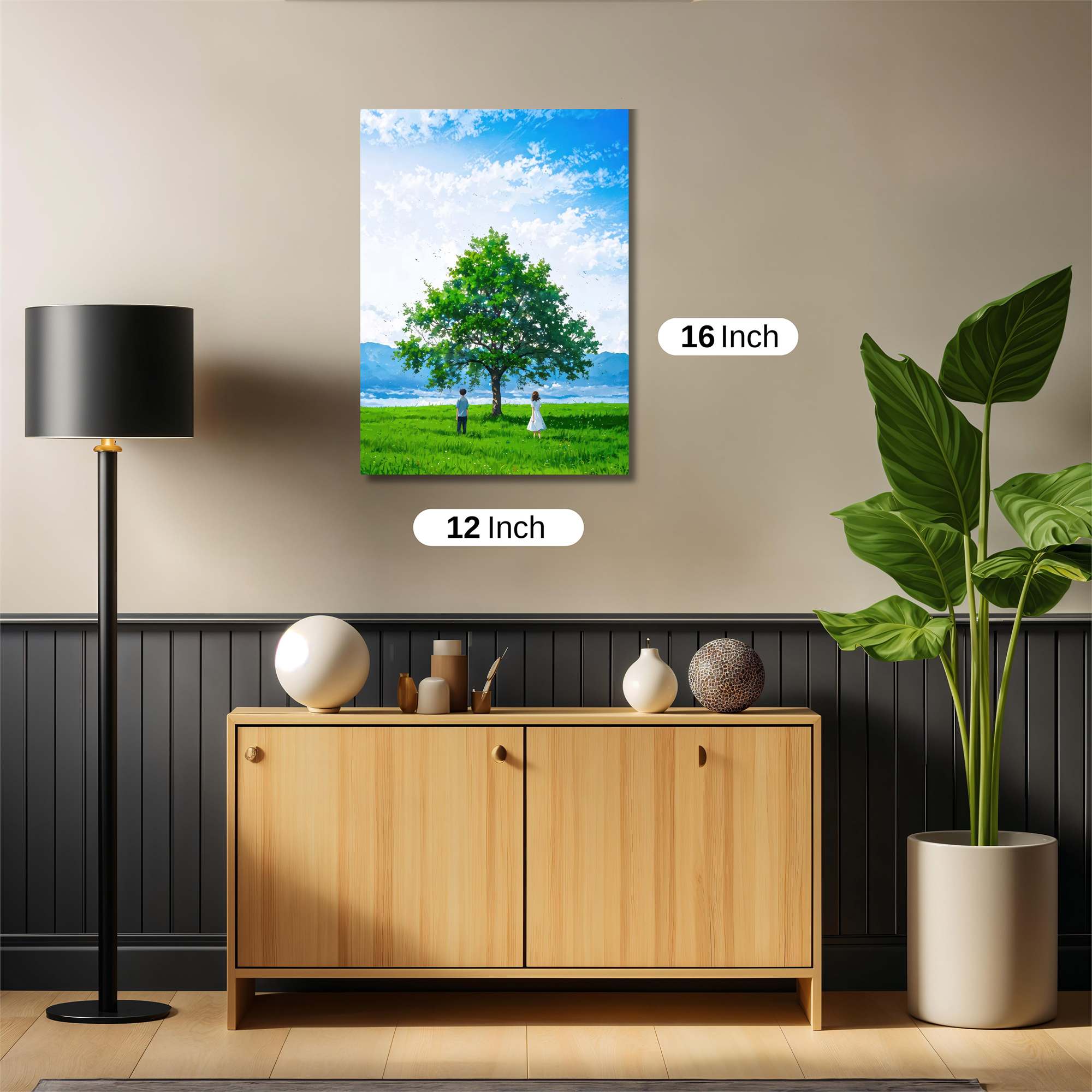 Tree Serenity Safe Wall Magnetic / M