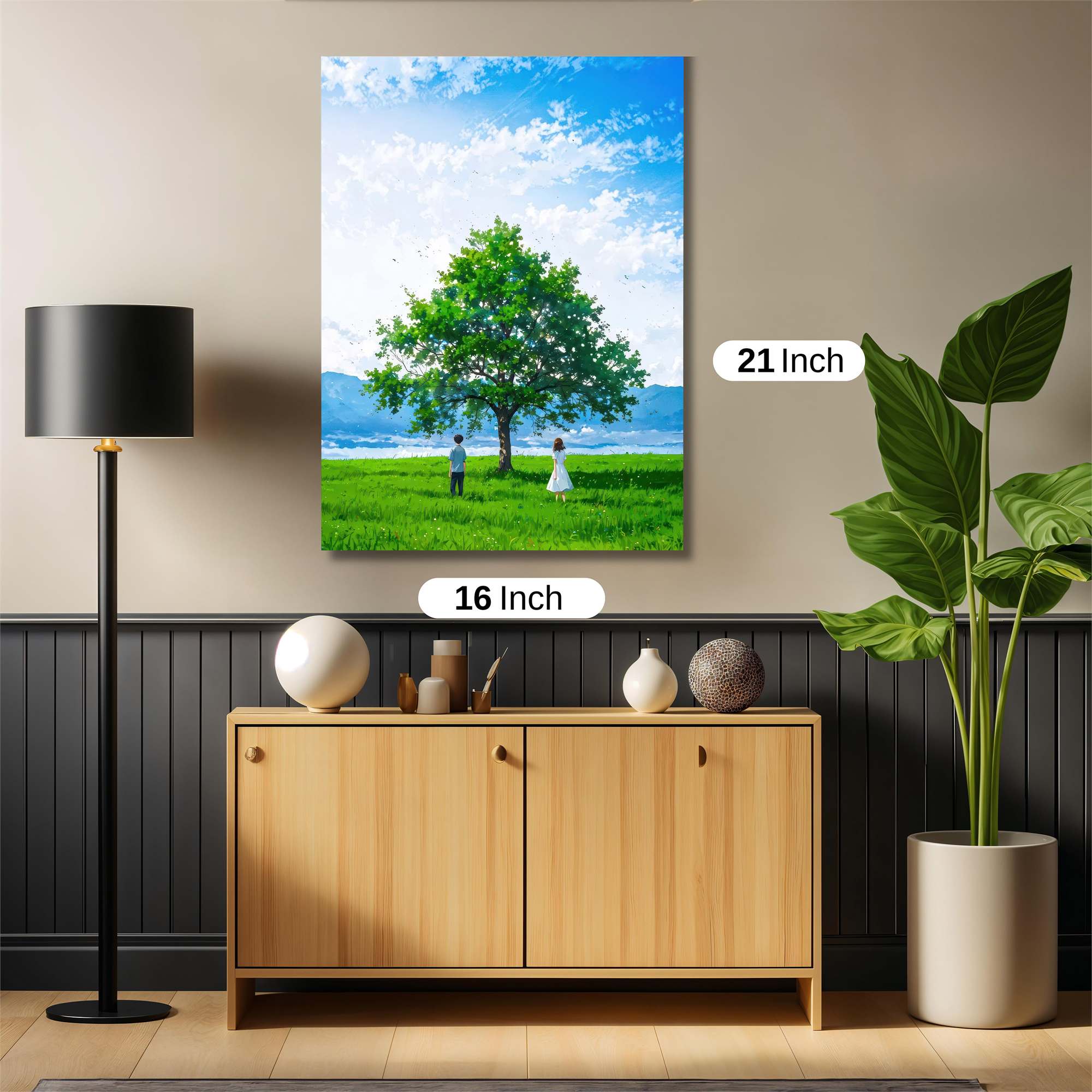 Tree Serenity Safe Wall Magnetic / M
