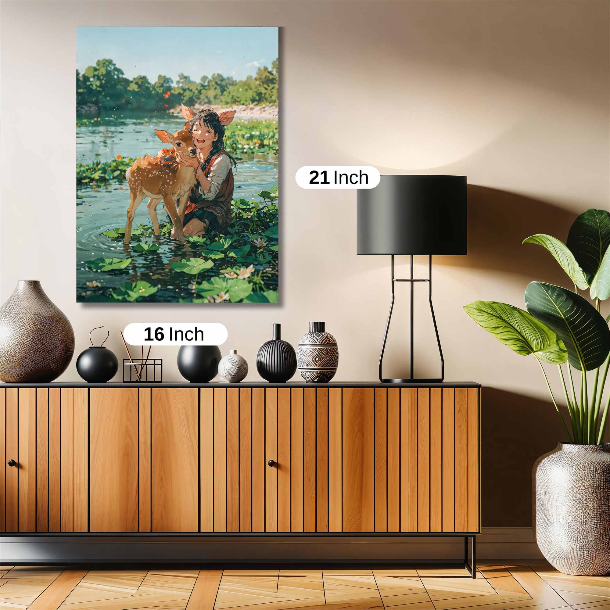 Deer Delight Safe Wall Magnetic / M