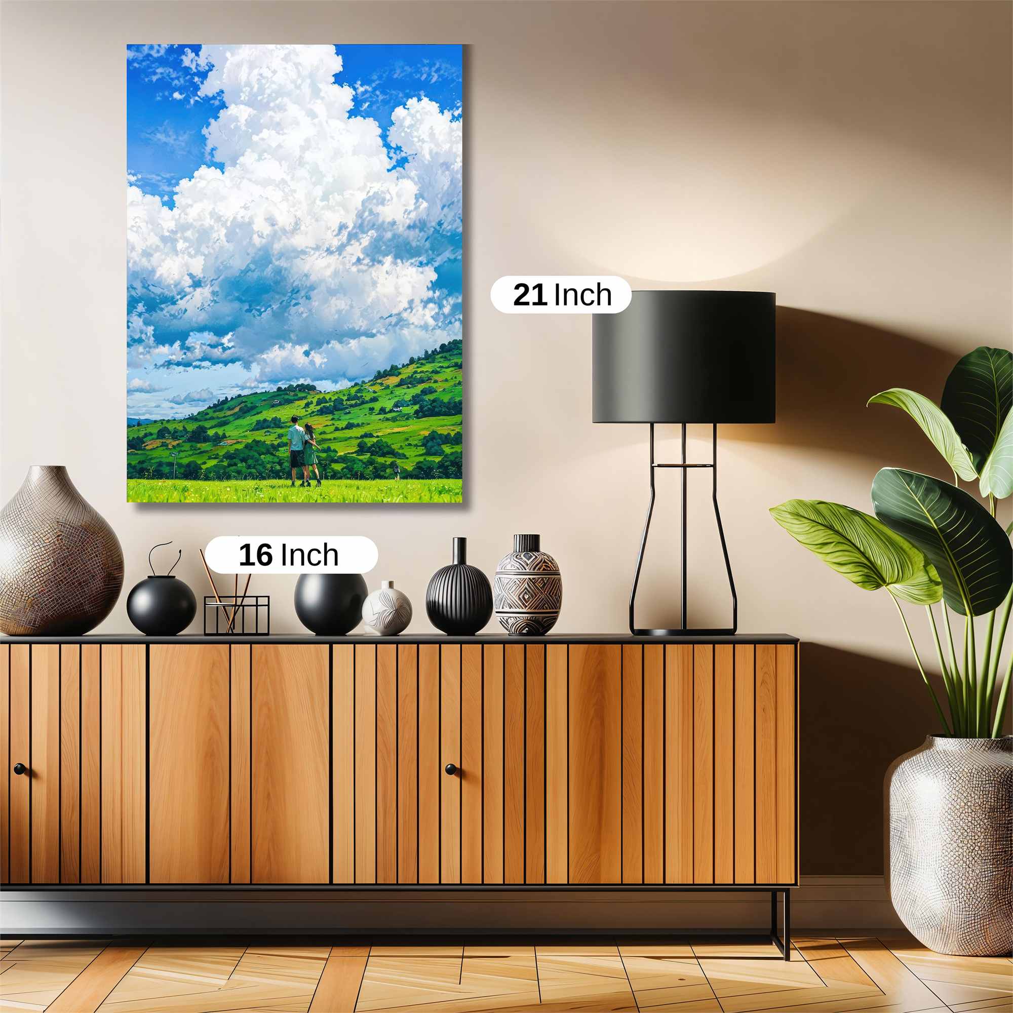 Skyward Serenity Safe Wall Magnetic / M