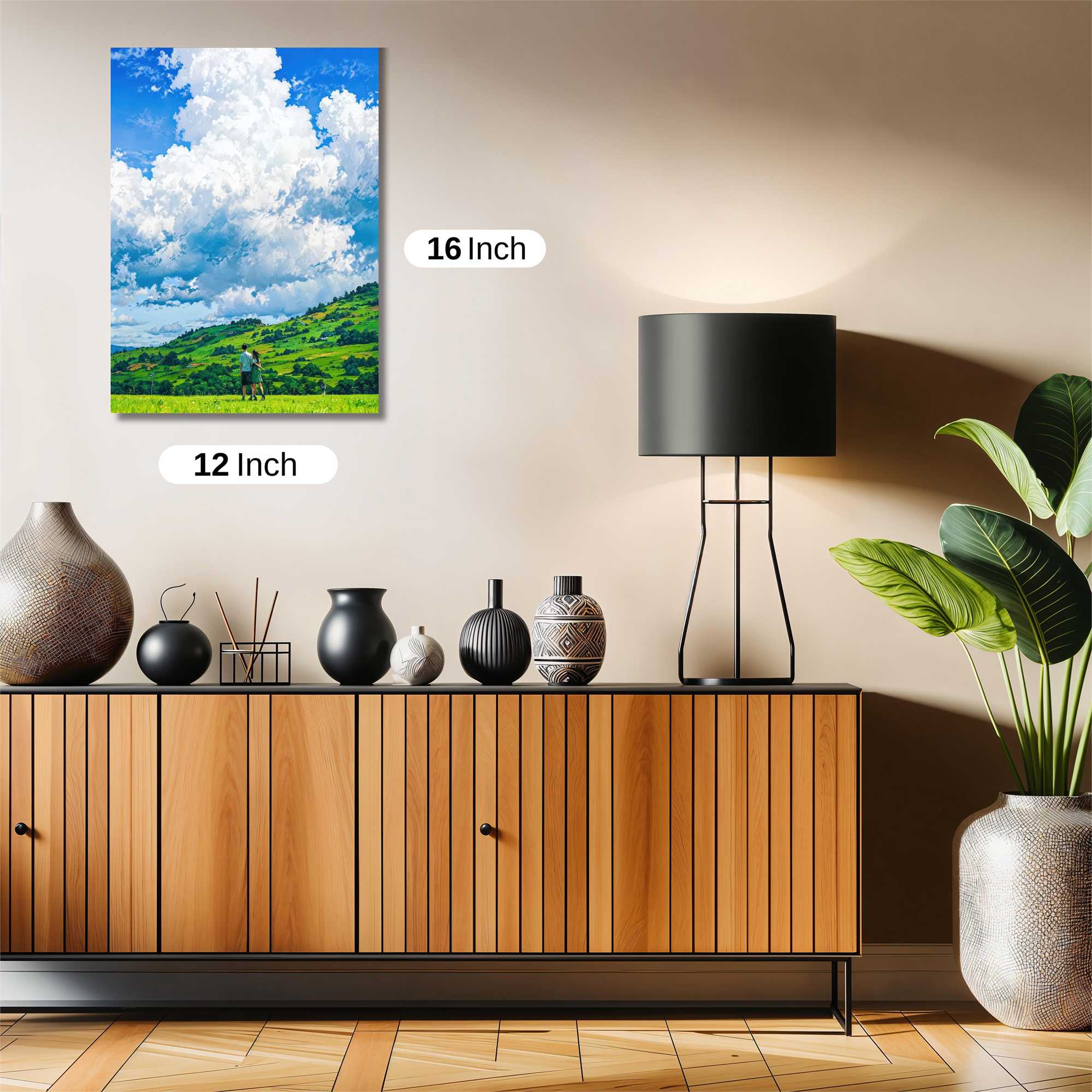 Skyward Serenity Safe Wall Magnetic / M