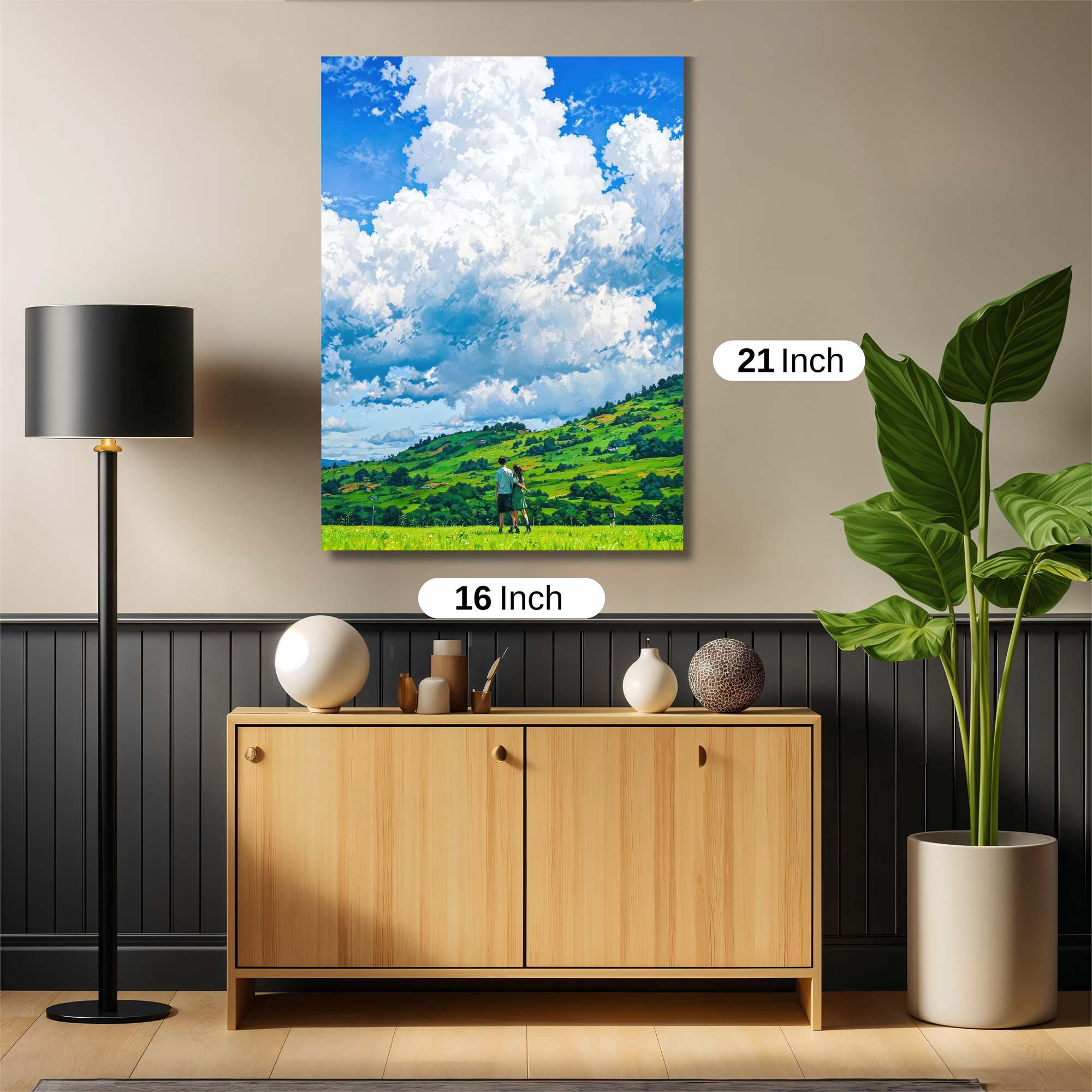 Skyward Serenity Safe Wall Magnetic / M