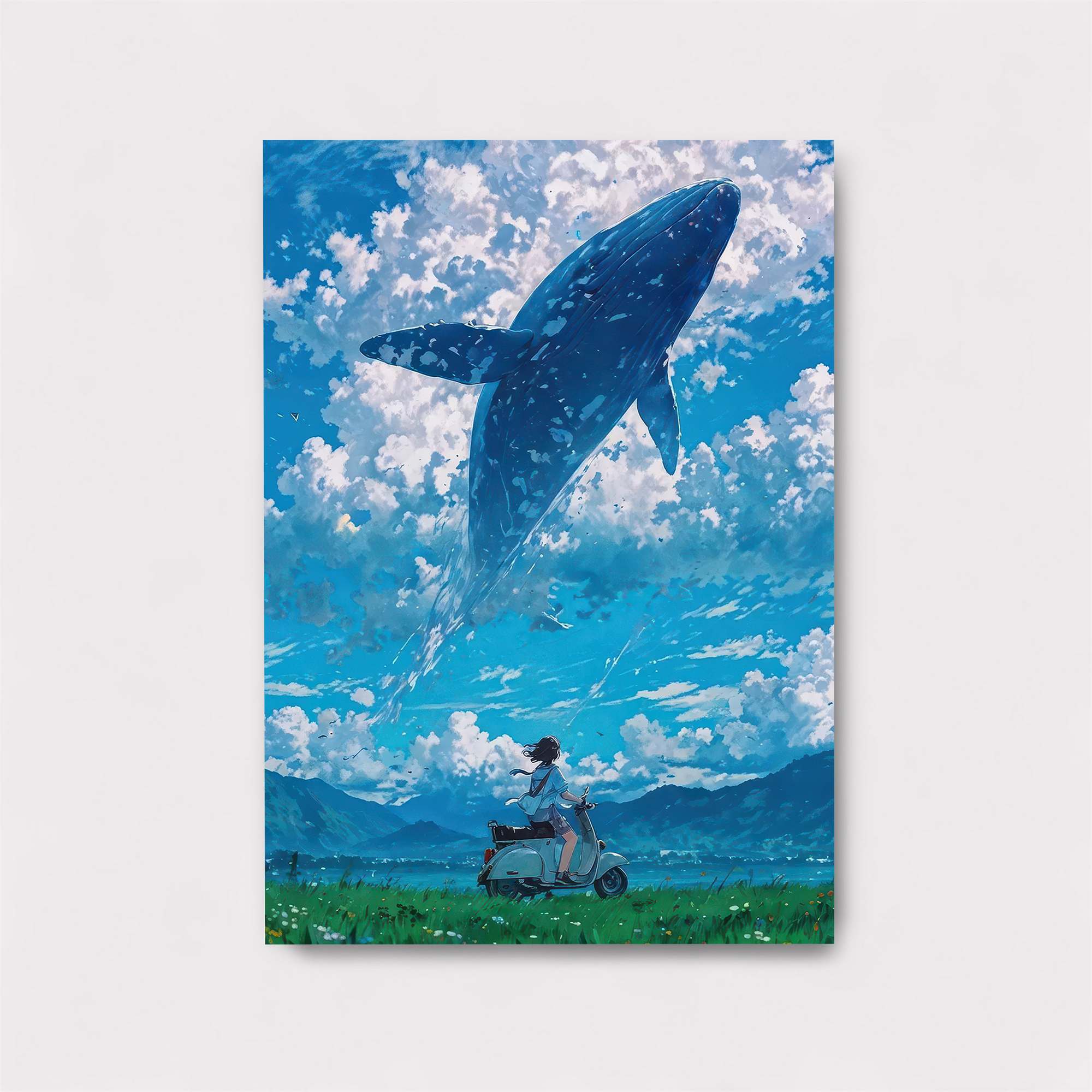 Whale Dream Safe Wall Magnetic / M