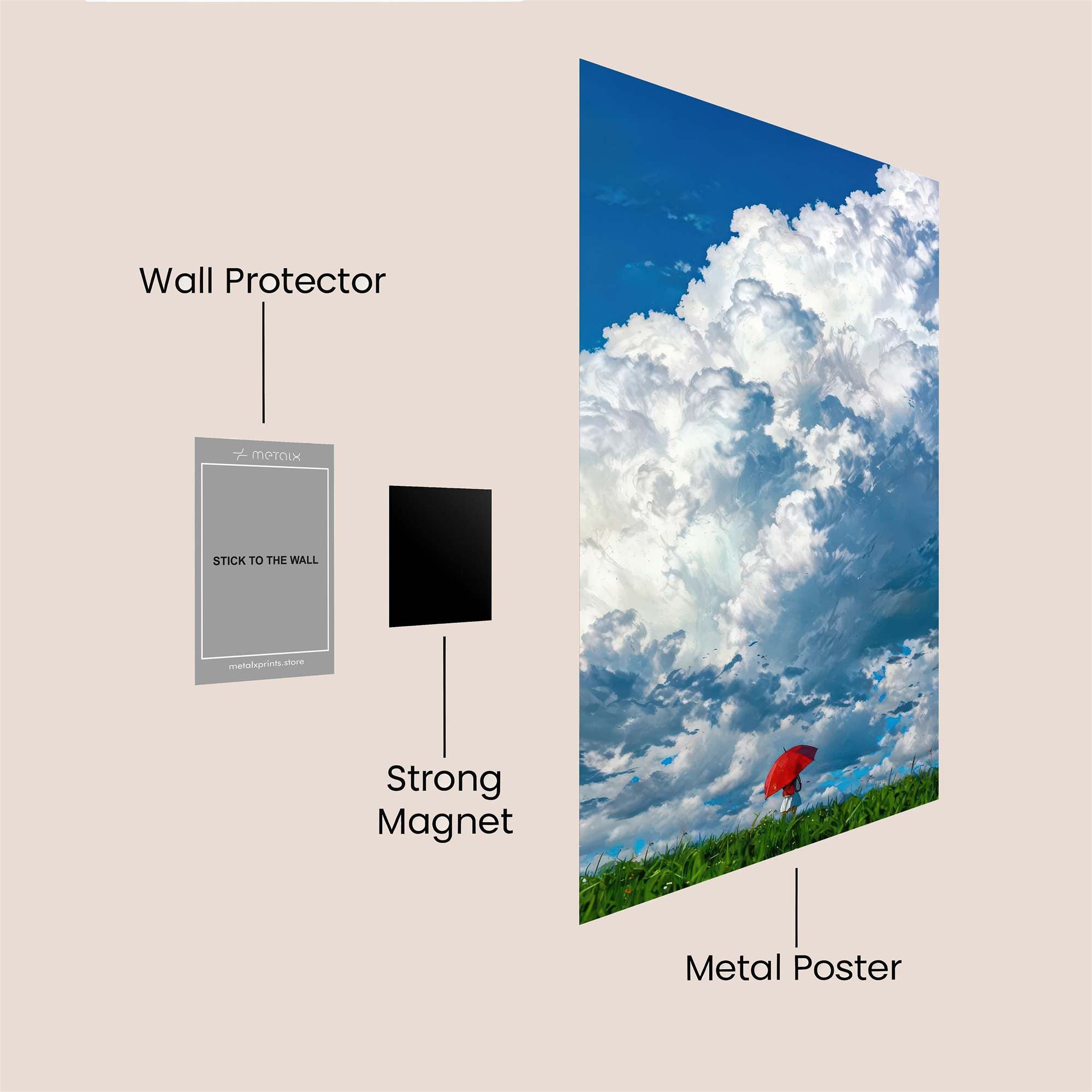 Solitary Serenity Safe Wall Magnetic / M