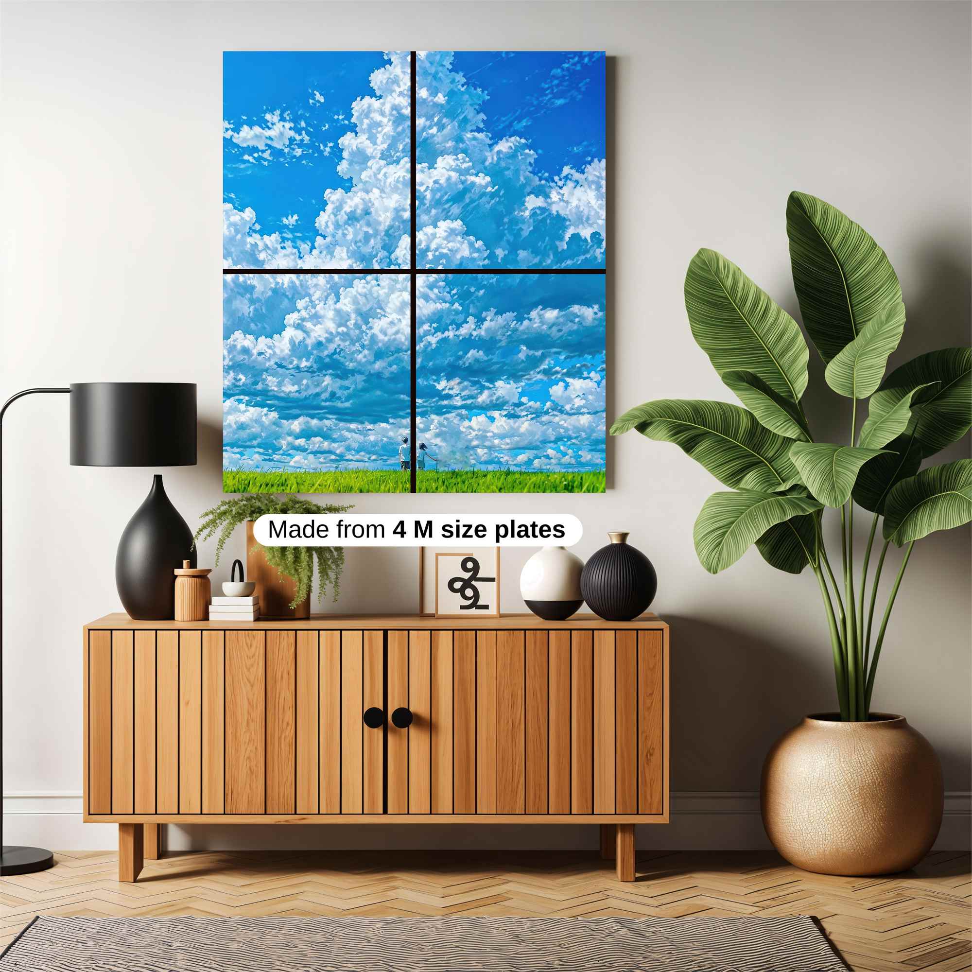 Clouds Whisper Safe Wall Magnetic / M