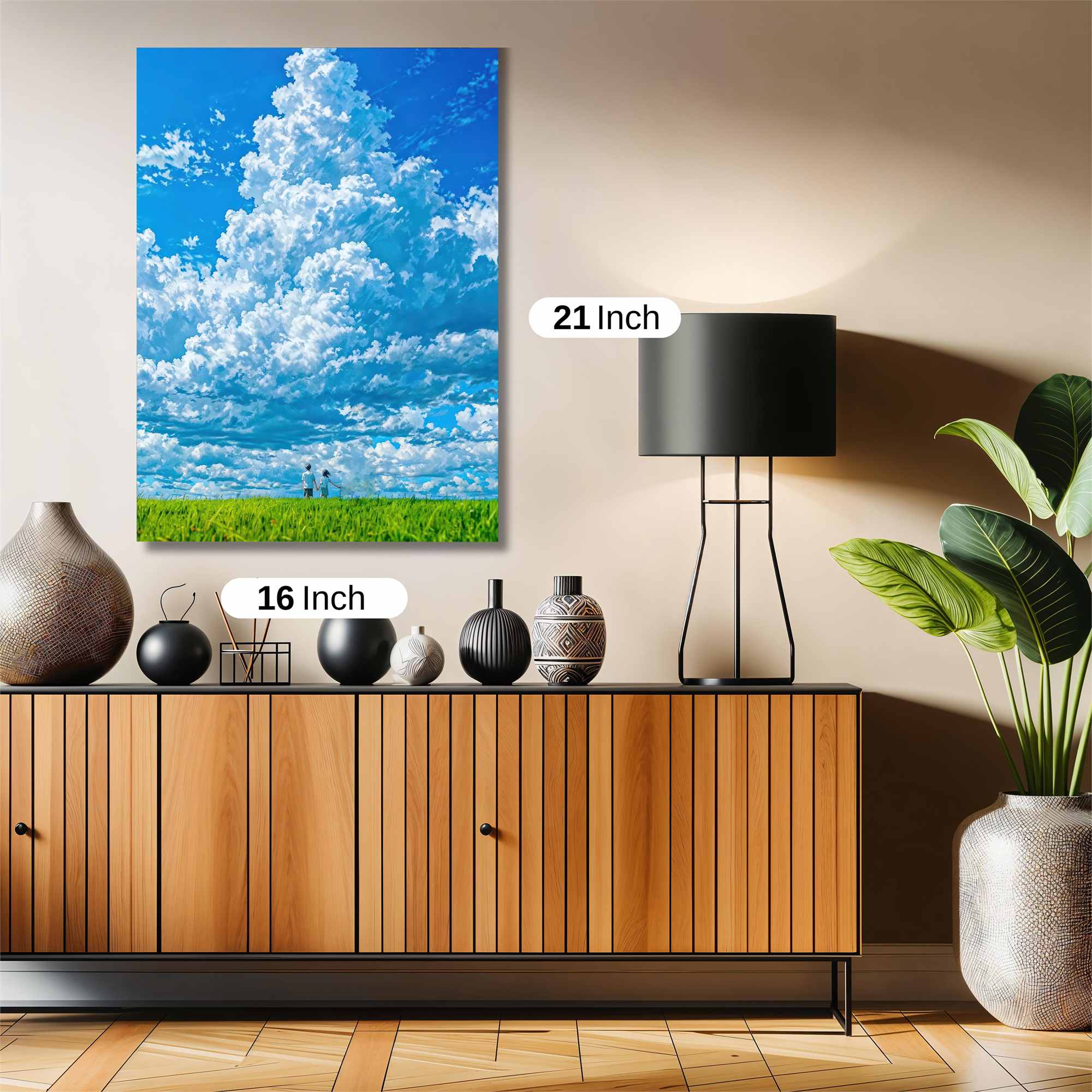 Clouds Whisper Safe Wall Magnetic / M