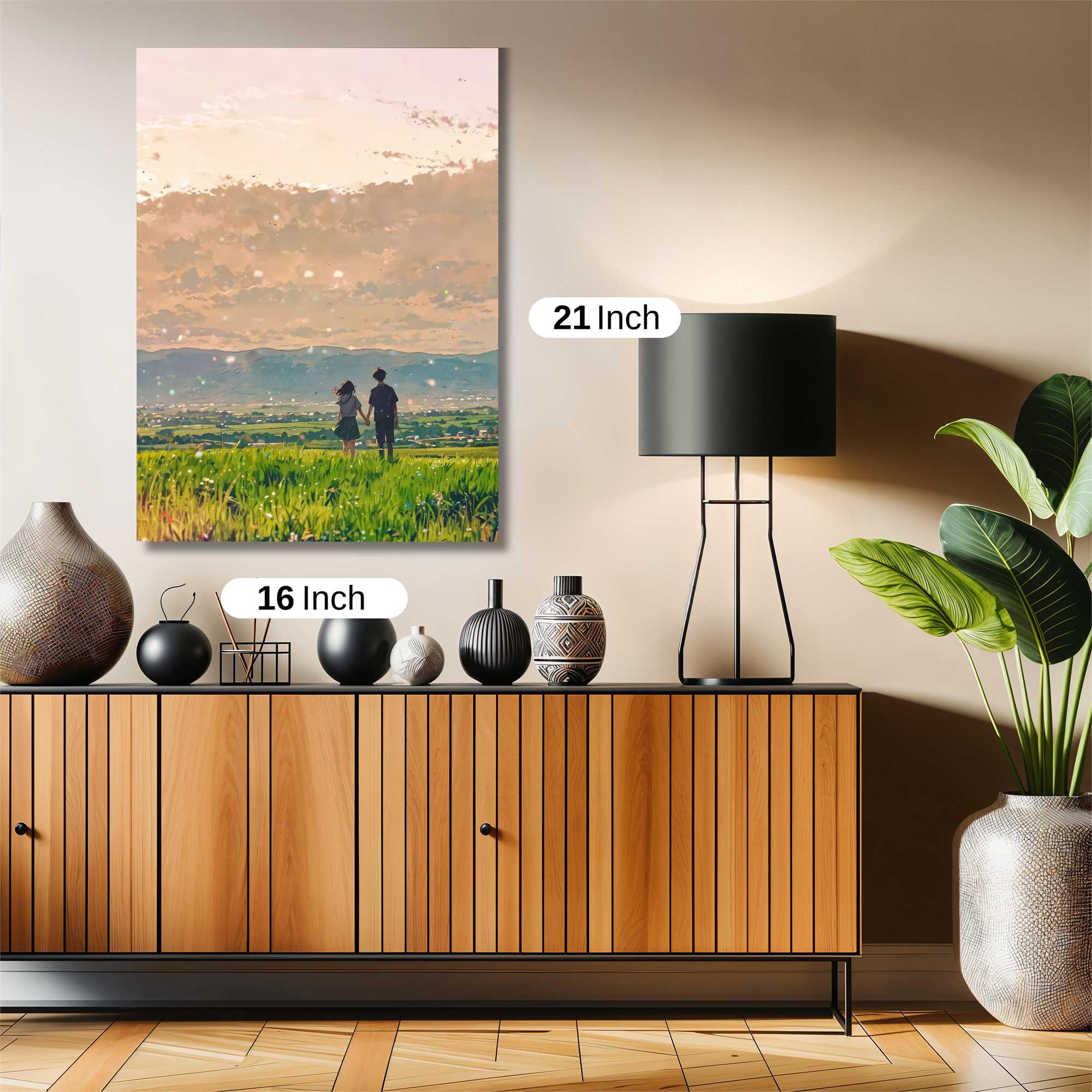 Sunset Serenity Safe Wall Magnetic / M