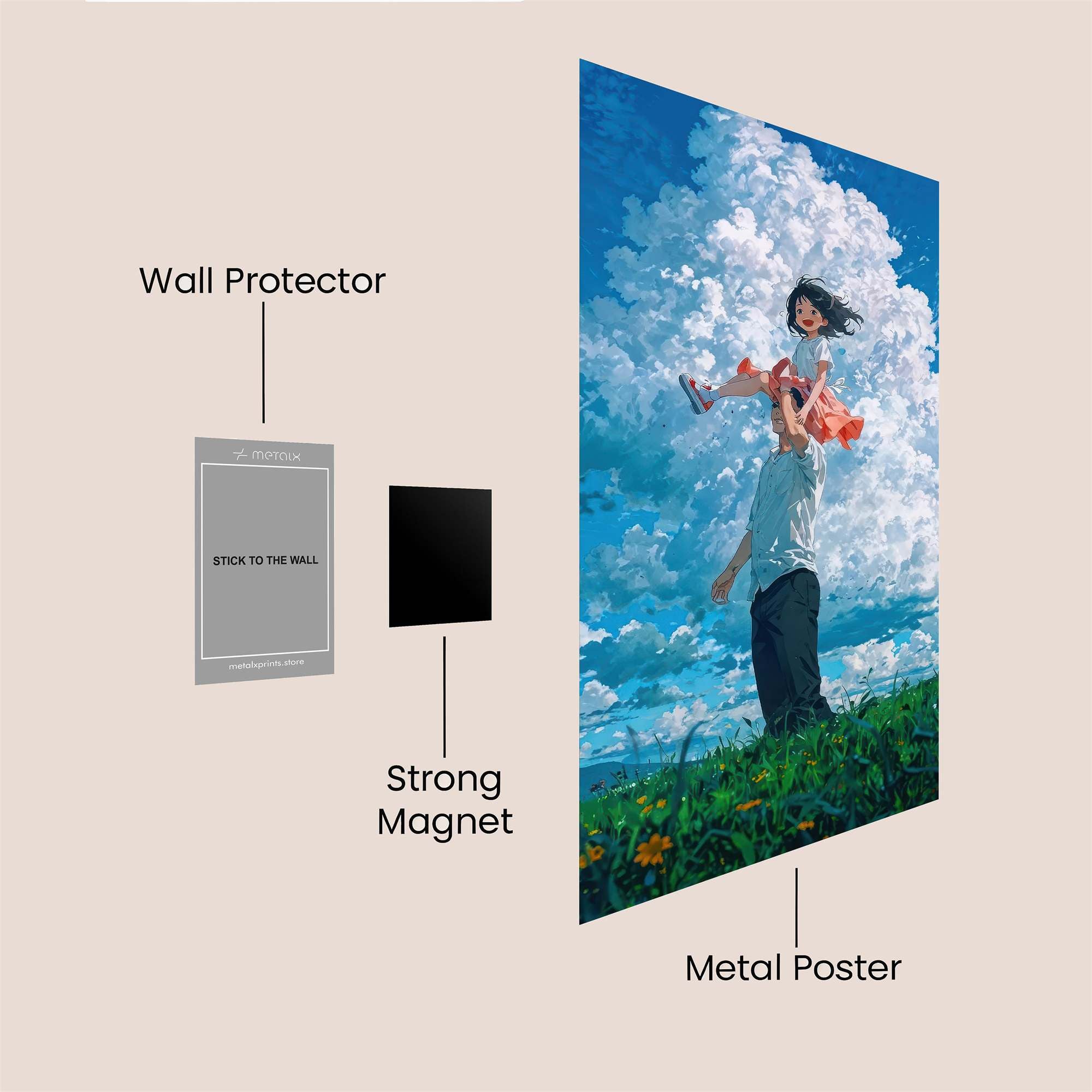 Skybound Joy Safe Wall Magnetic / M