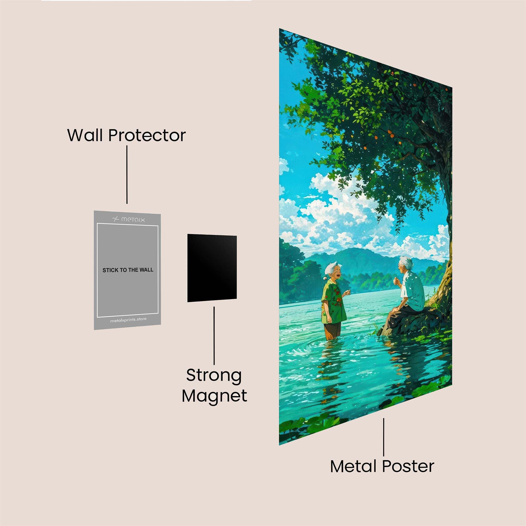 Elderly Serenity Safe Wall Magnetic / M