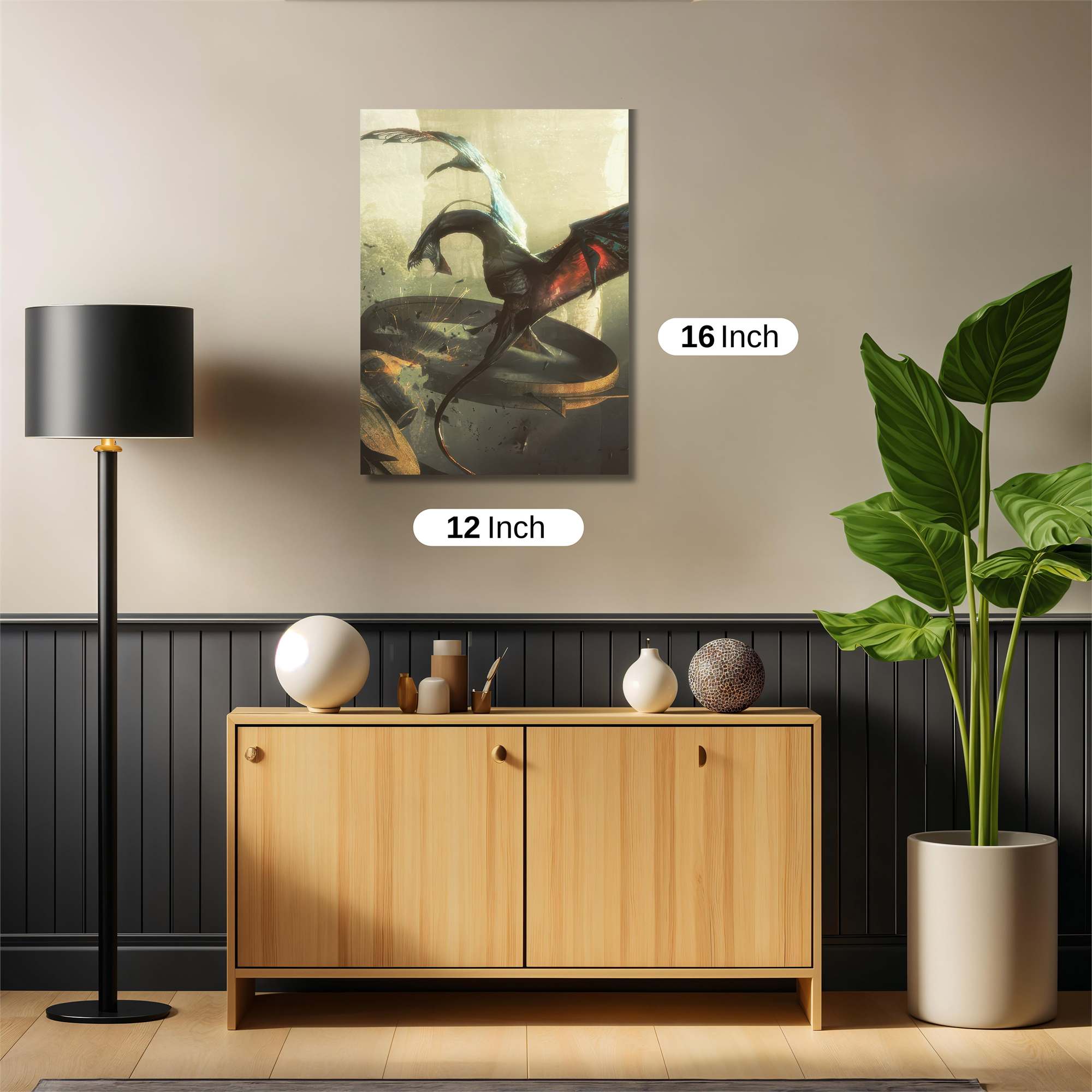 Dragon Clash Safe Wall Magnetic / M