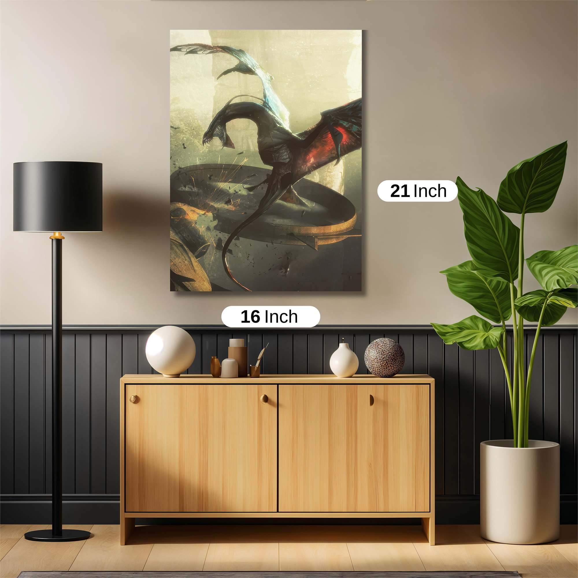 Dragon Clash Safe Wall Magnetic / M
