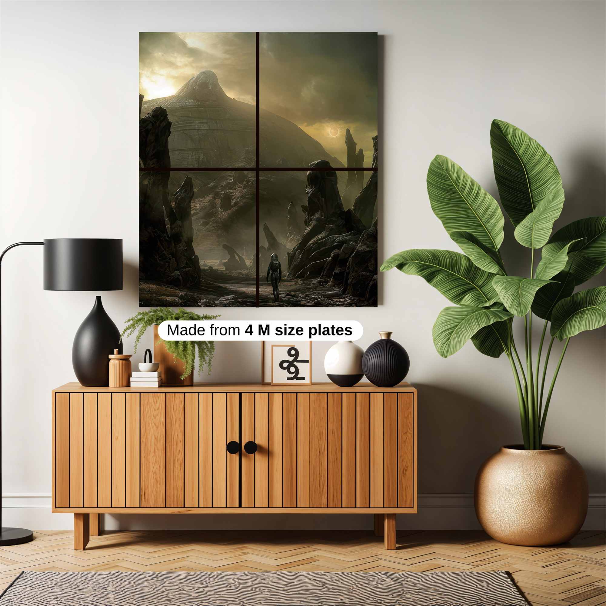 Alien Solitude Safe Wall Magnetic / M