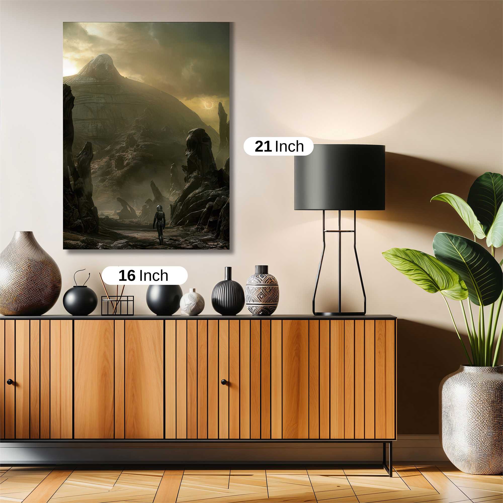 Alien Solitude Safe Wall Magnetic / M