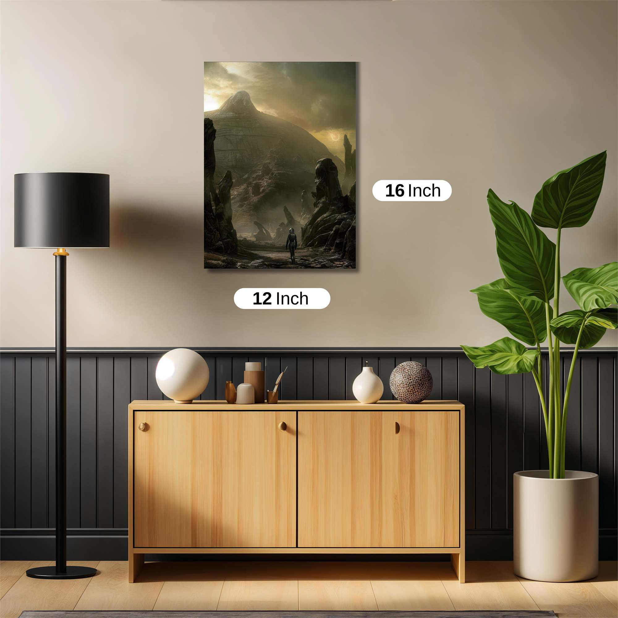 Alien Solitude Safe Wall Magnetic / M