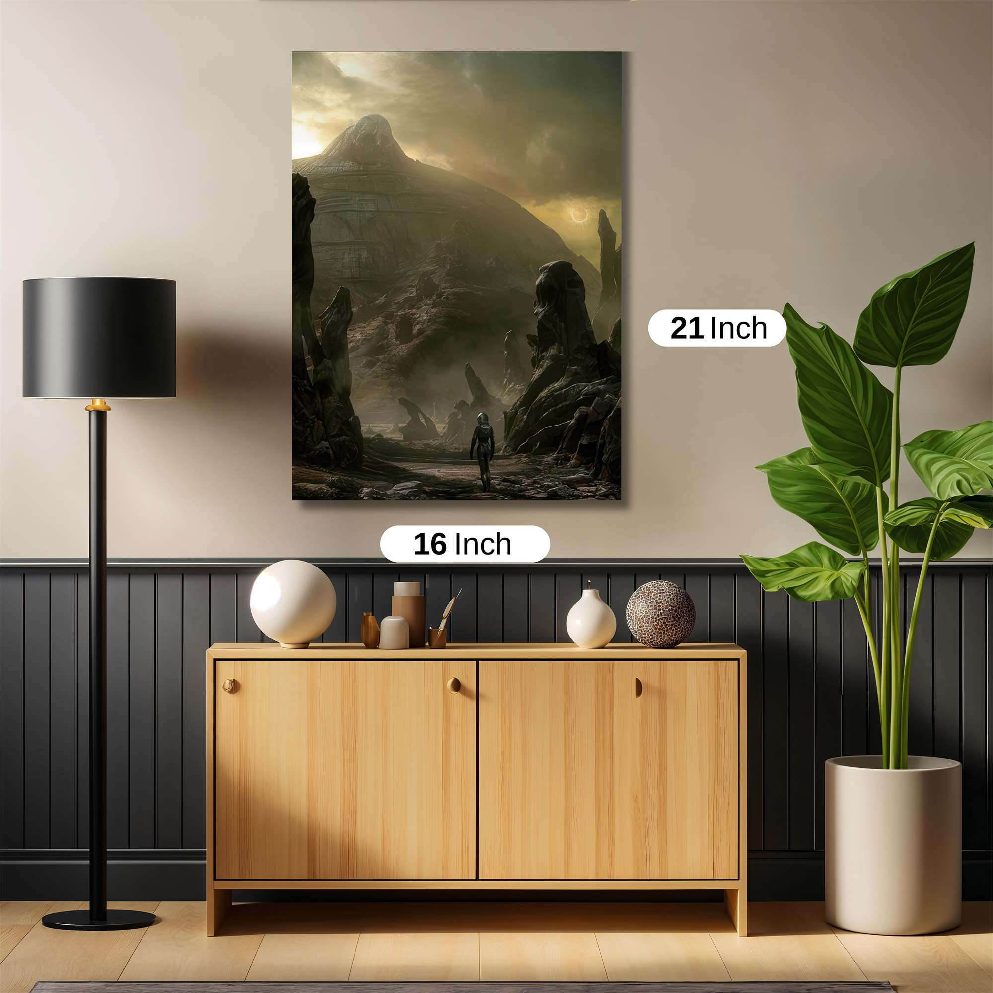 Alien Solitude Safe Wall Magnetic / M