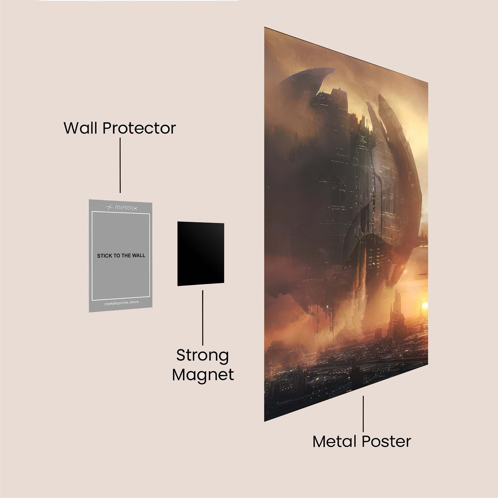 Mothership Enigma Safe Wall Magnetic / M