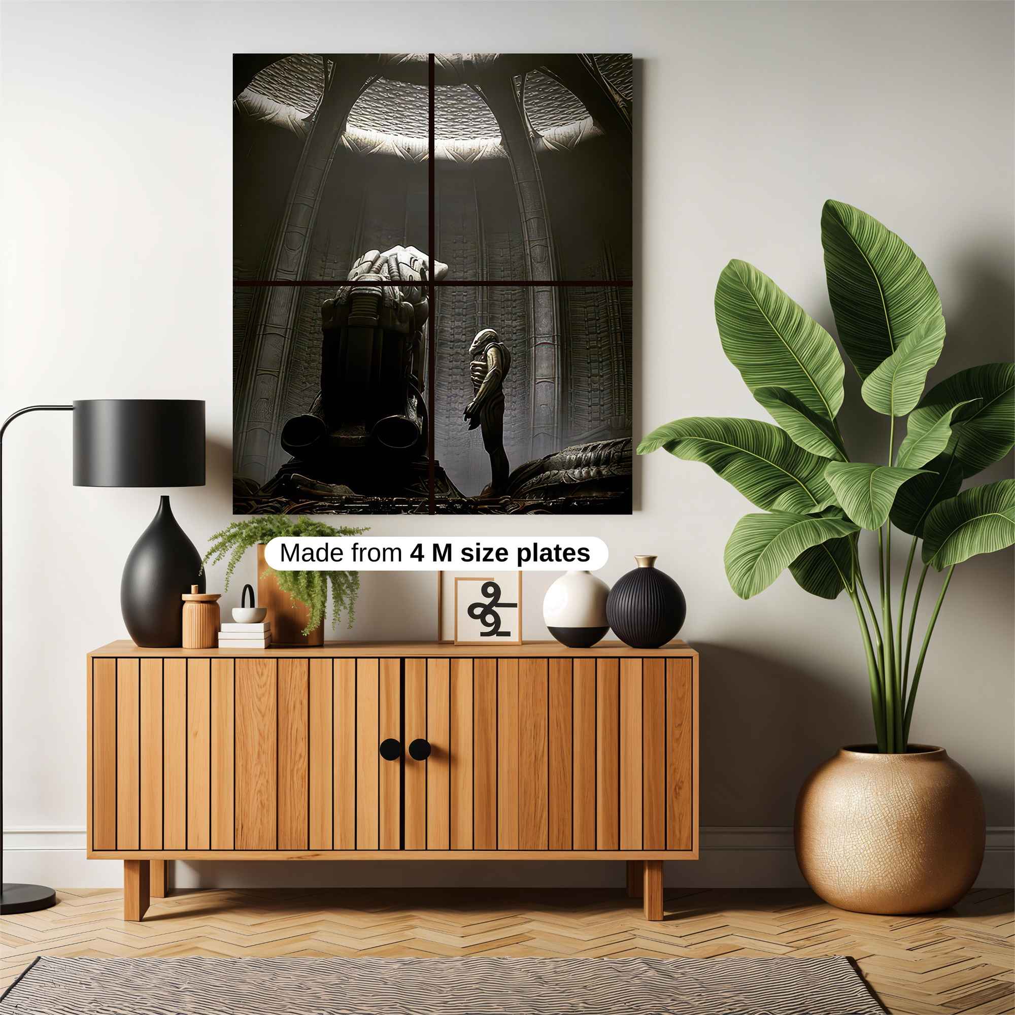 Alien Solitude Safe Wall Magnetic / M